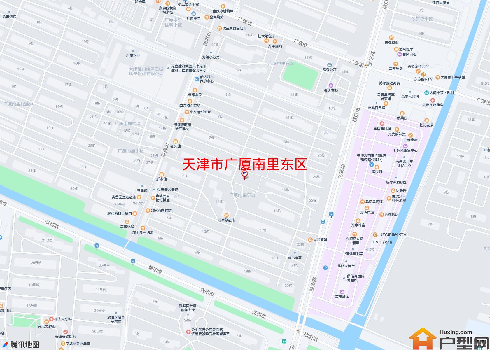 广厦南里东区小区 - 户型网