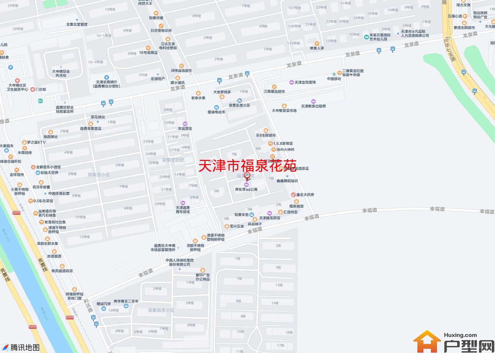 福泉花苑小区 - 户型网