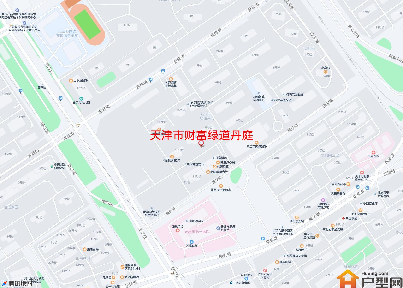 财富绿道丹庭小区 - 户型网