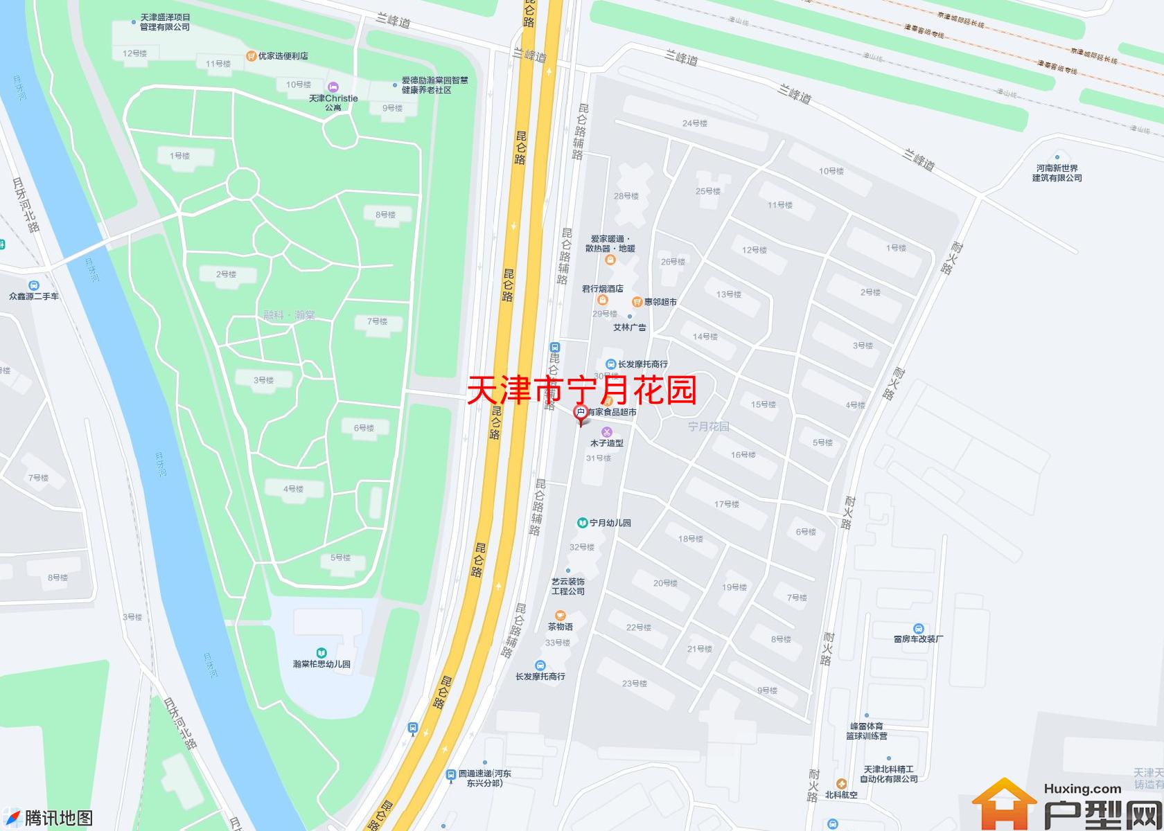 宁月花园小区 - 户型网 宁月花园小区 - 户型网