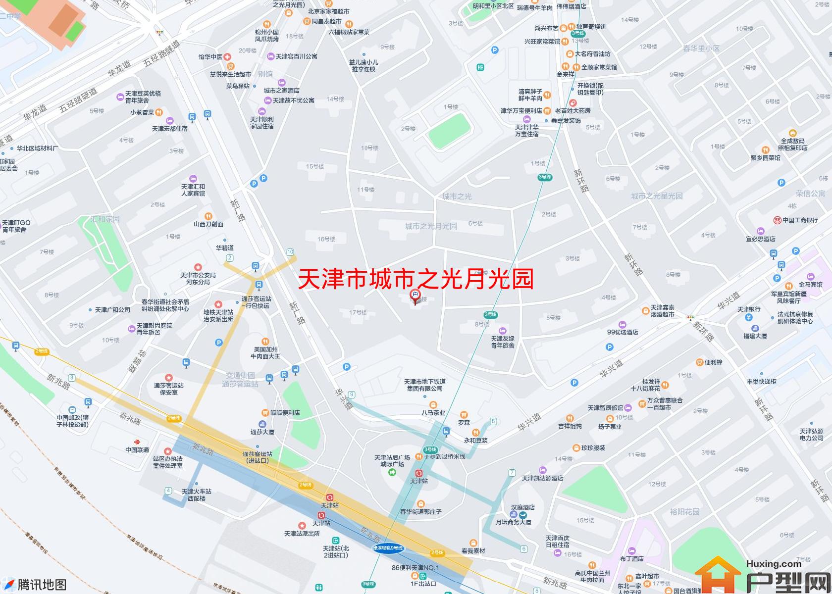 城市之光月光园小区 - 户型网