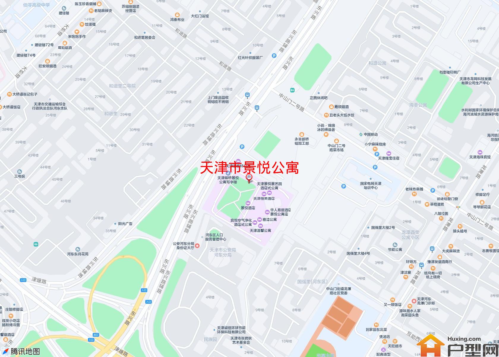 景悦公寓小区 - 户型网