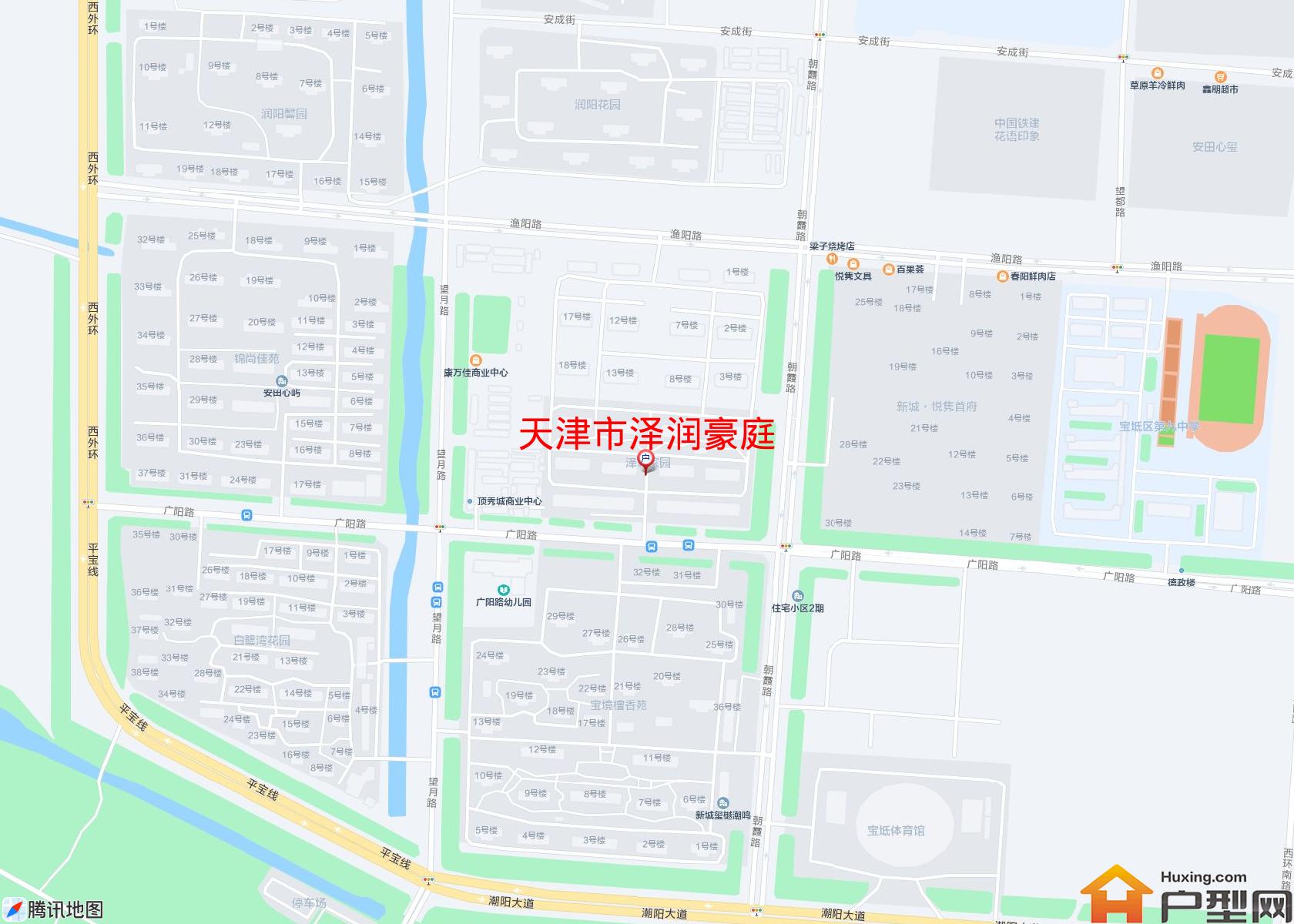 泽润豪庭小区 - 户型网