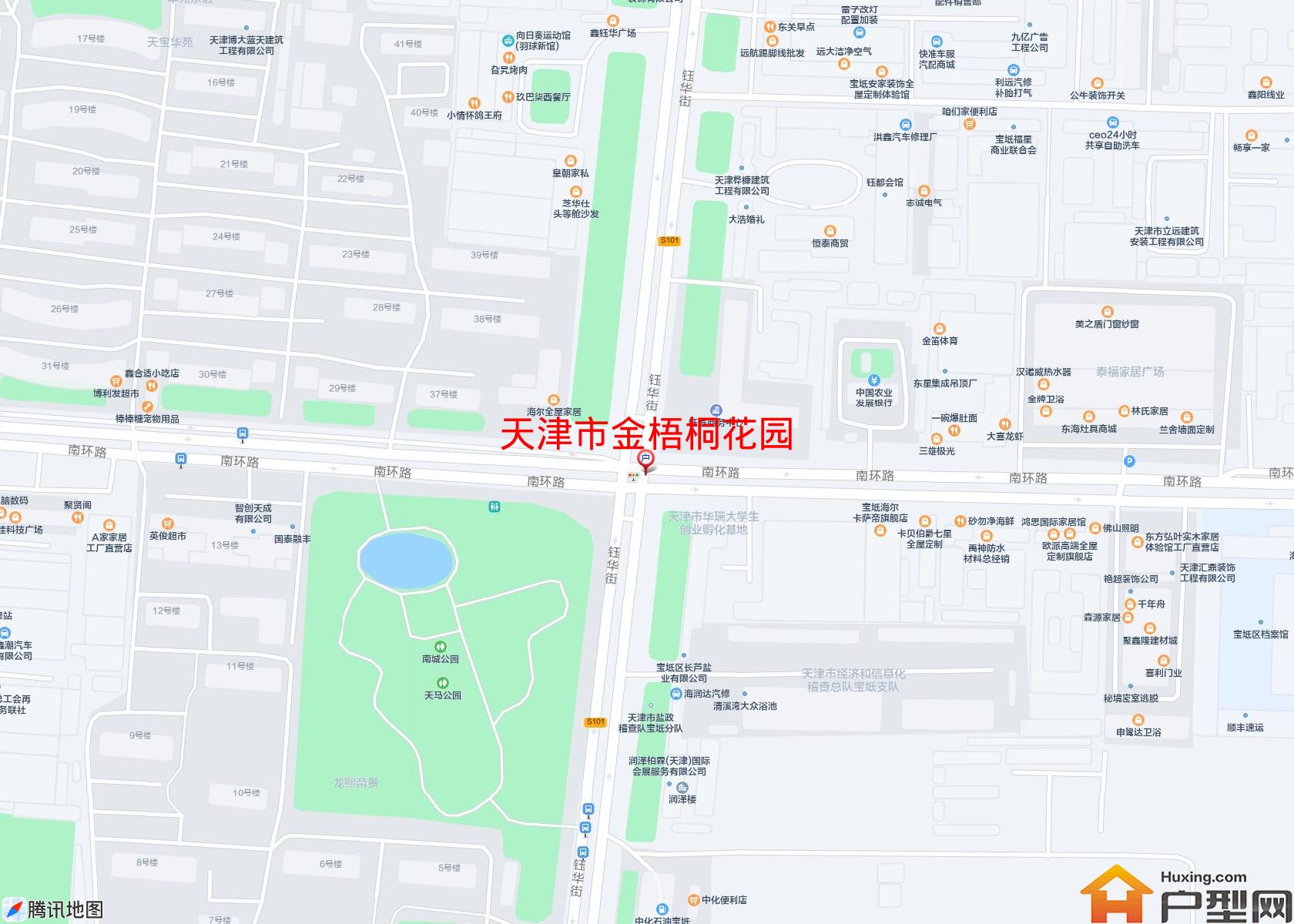 金梧桐花园小区 - 户型网