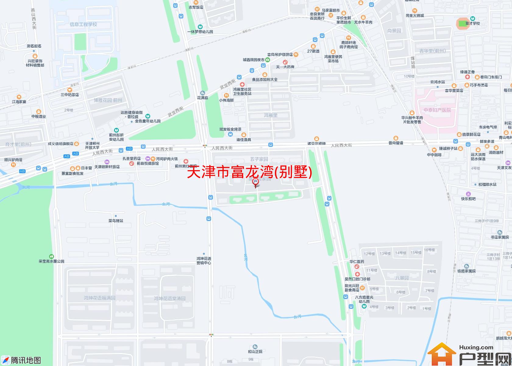 富龙湾(别墅)小区 - 户型网