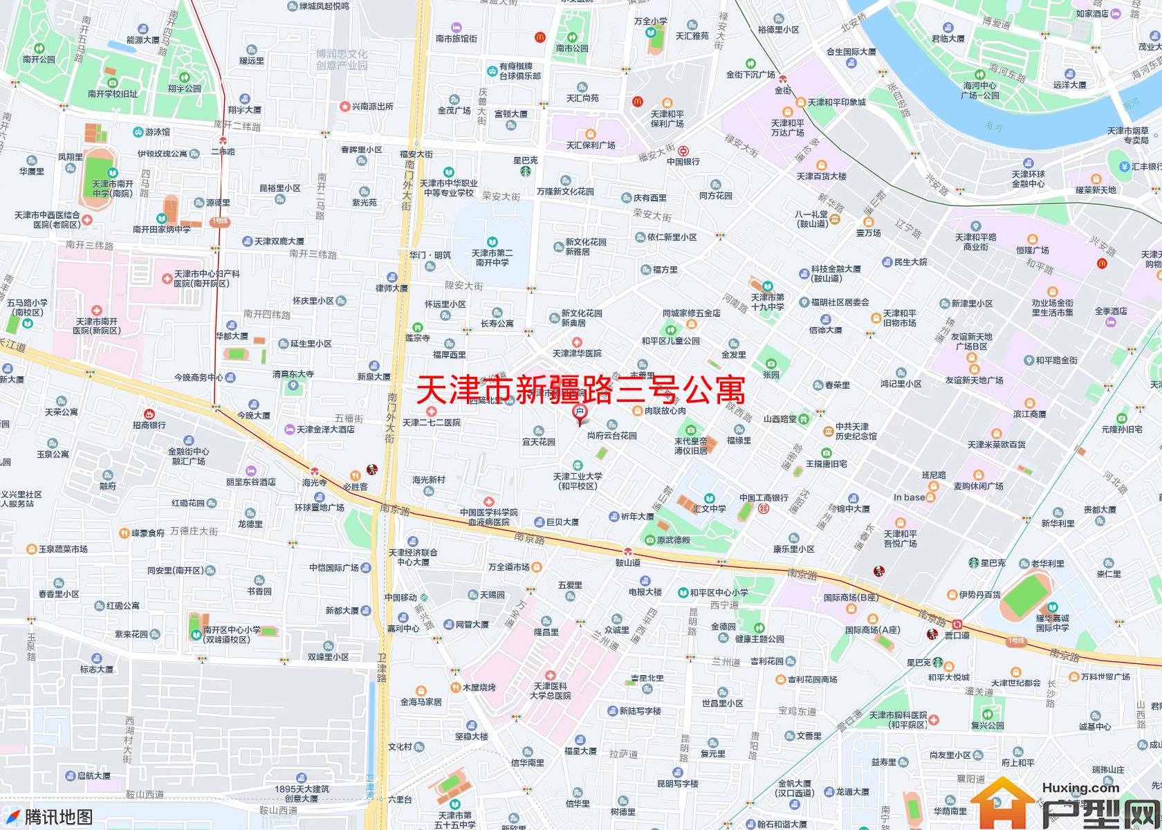 新疆路三号公寓小区 - 户型网