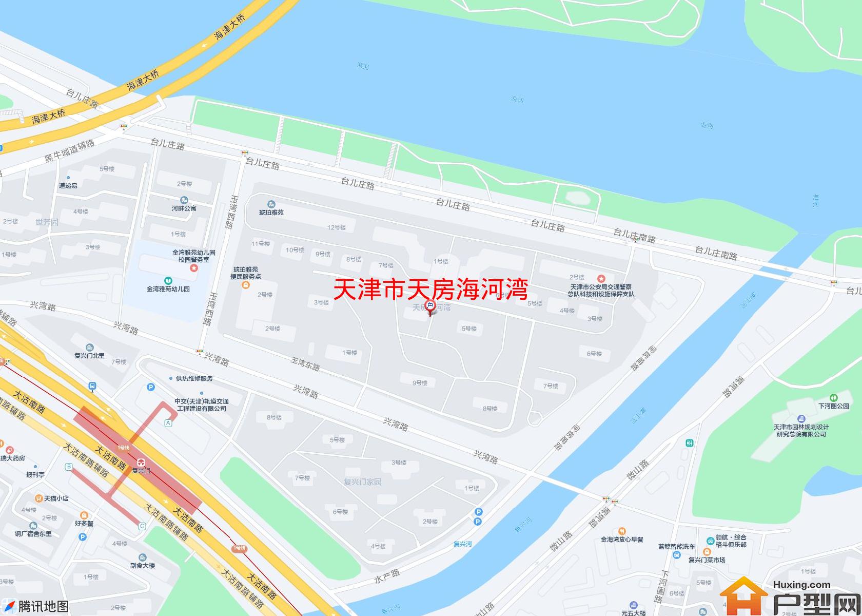 天房海河湾小区 - 户型网