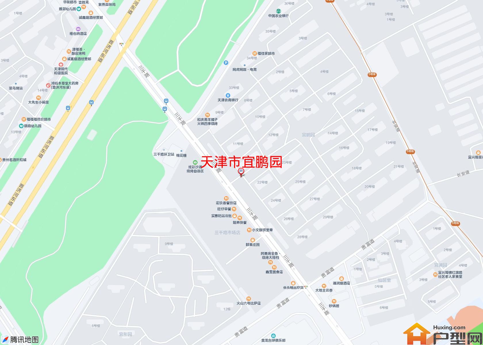 宜鹏园小区 - 户型网