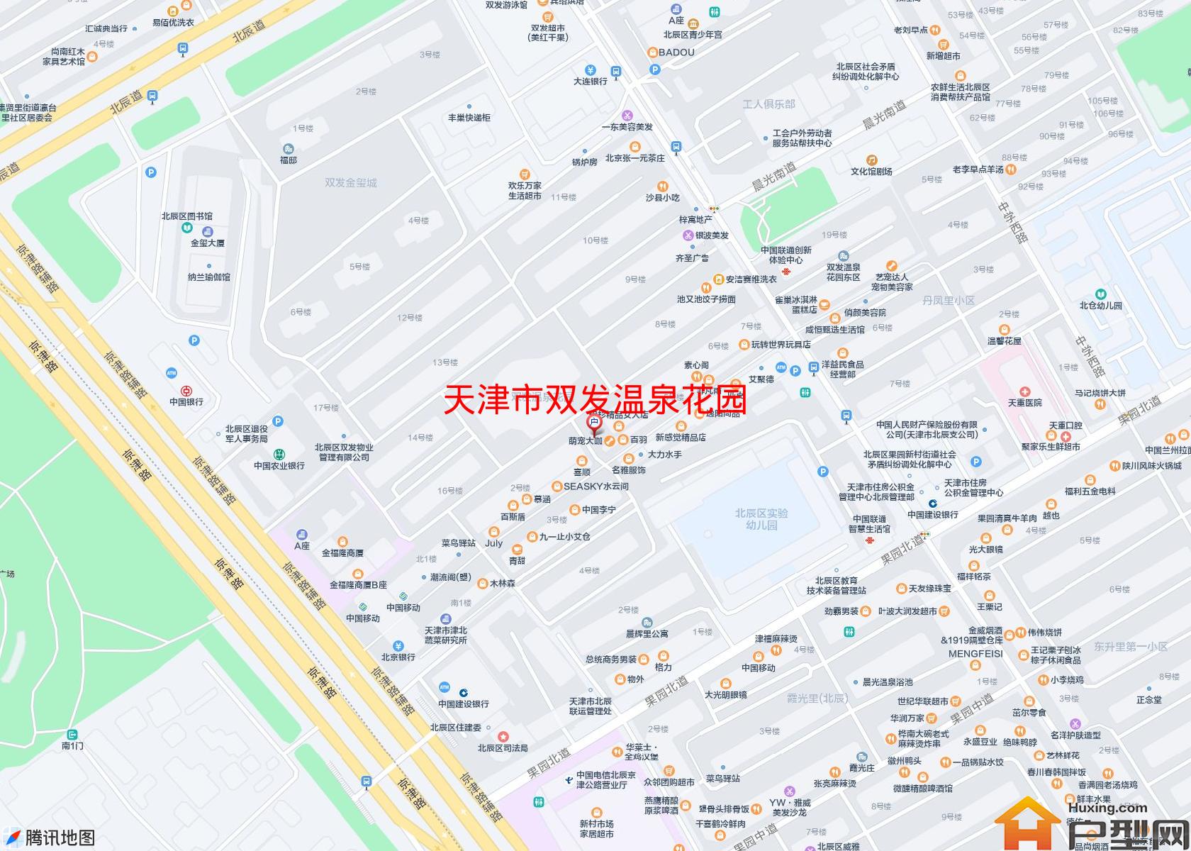 双发温泉花园小区 - 户型网