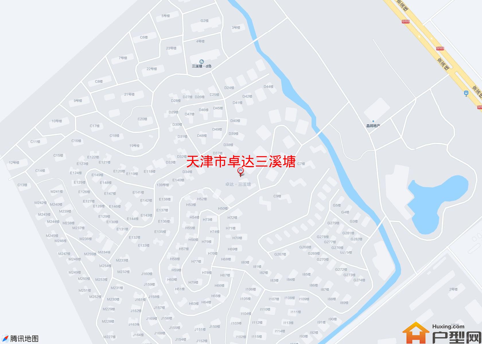 卓达三溪塘小区 - 户型网