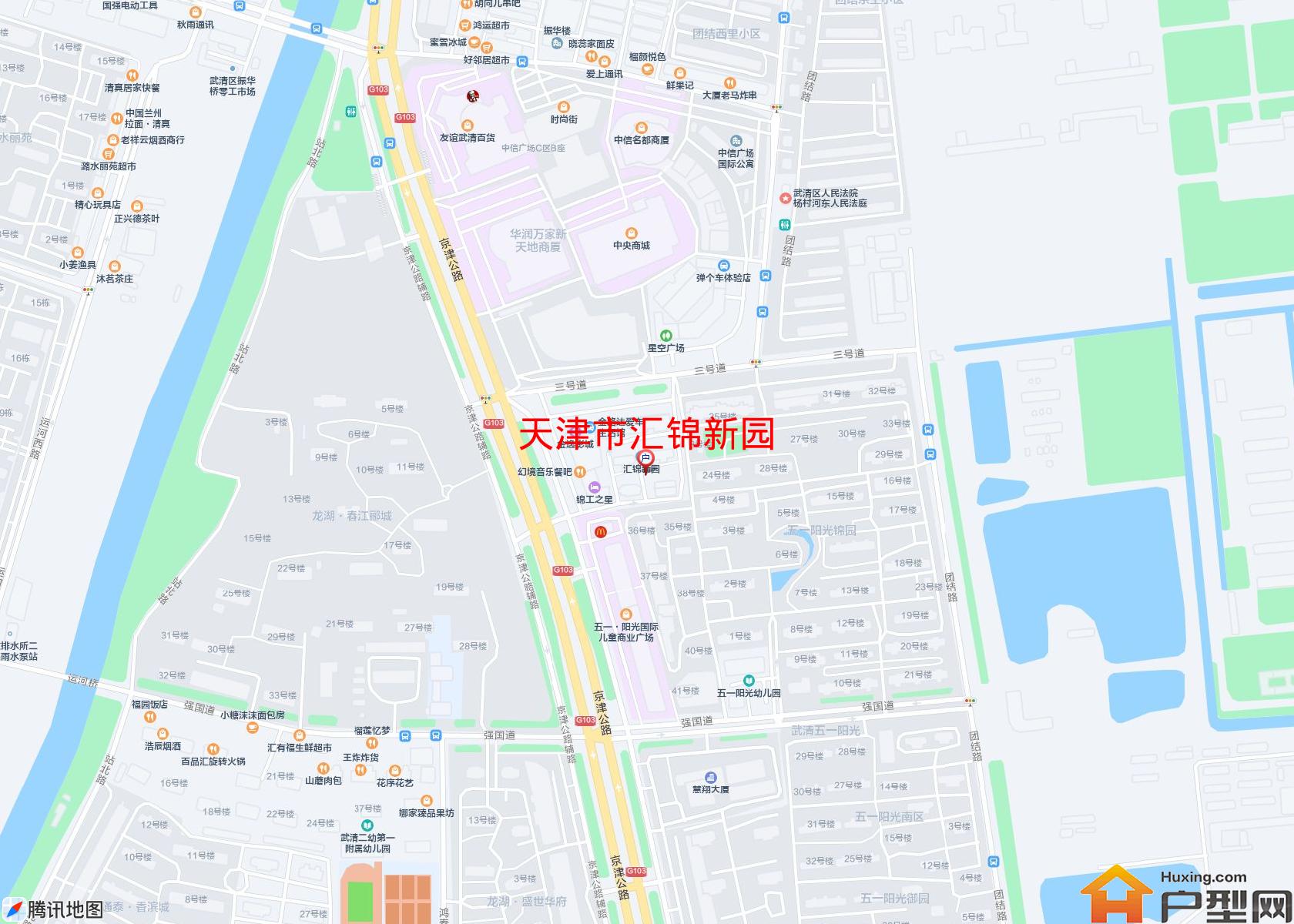 汇锦新园小区 - 户型网