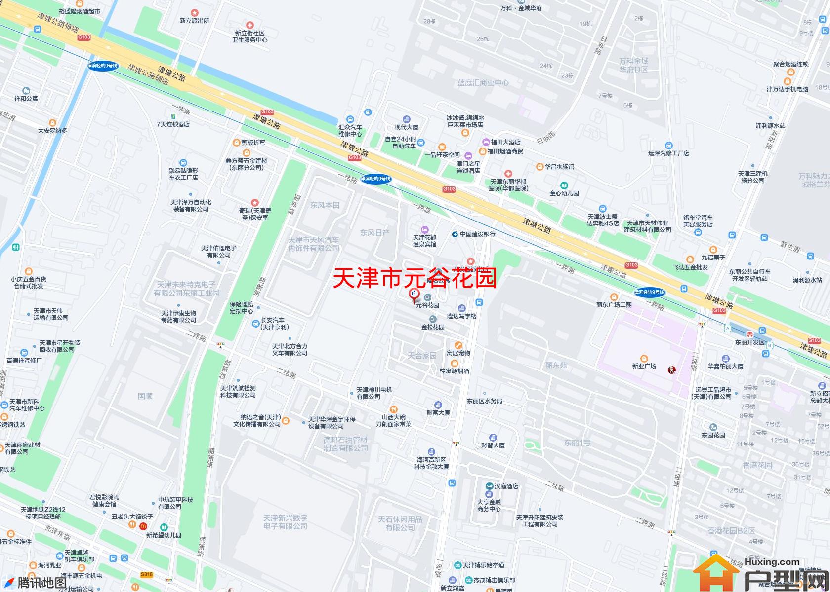 元谷花园小区 - 户型网