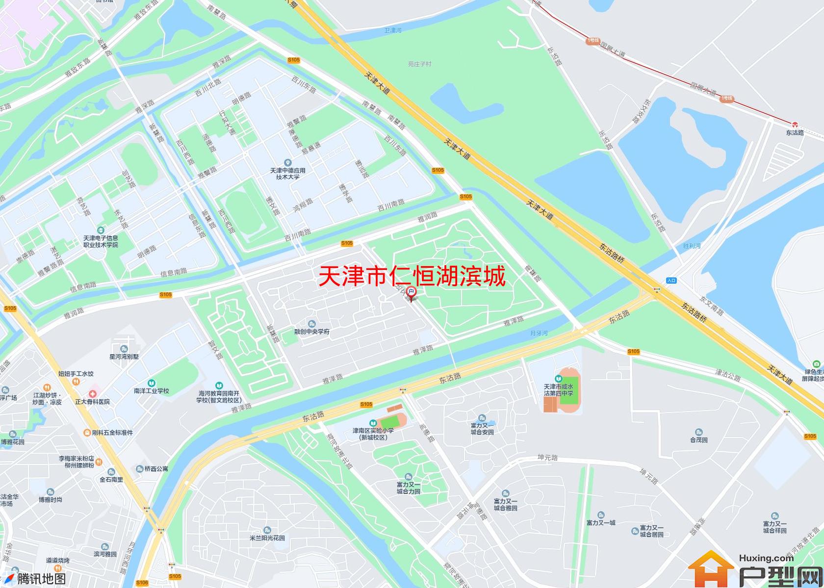 仁恒湖滨城小区 - 户型网