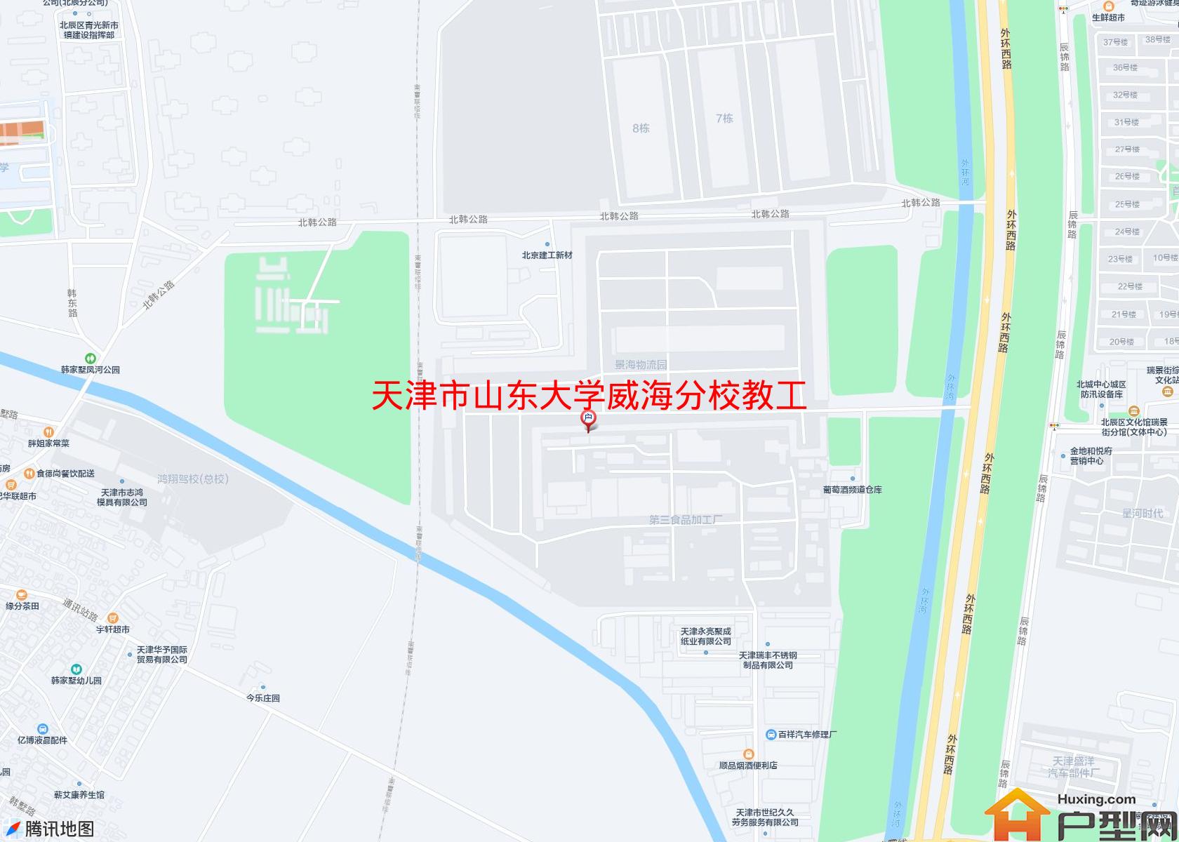 山东大学威海分校教工住宅(二区)小区 - 户型网