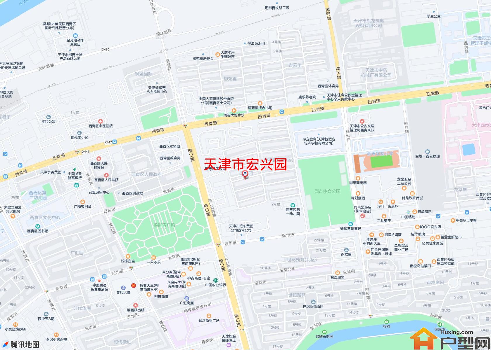 宏兴园小区 - 户型网