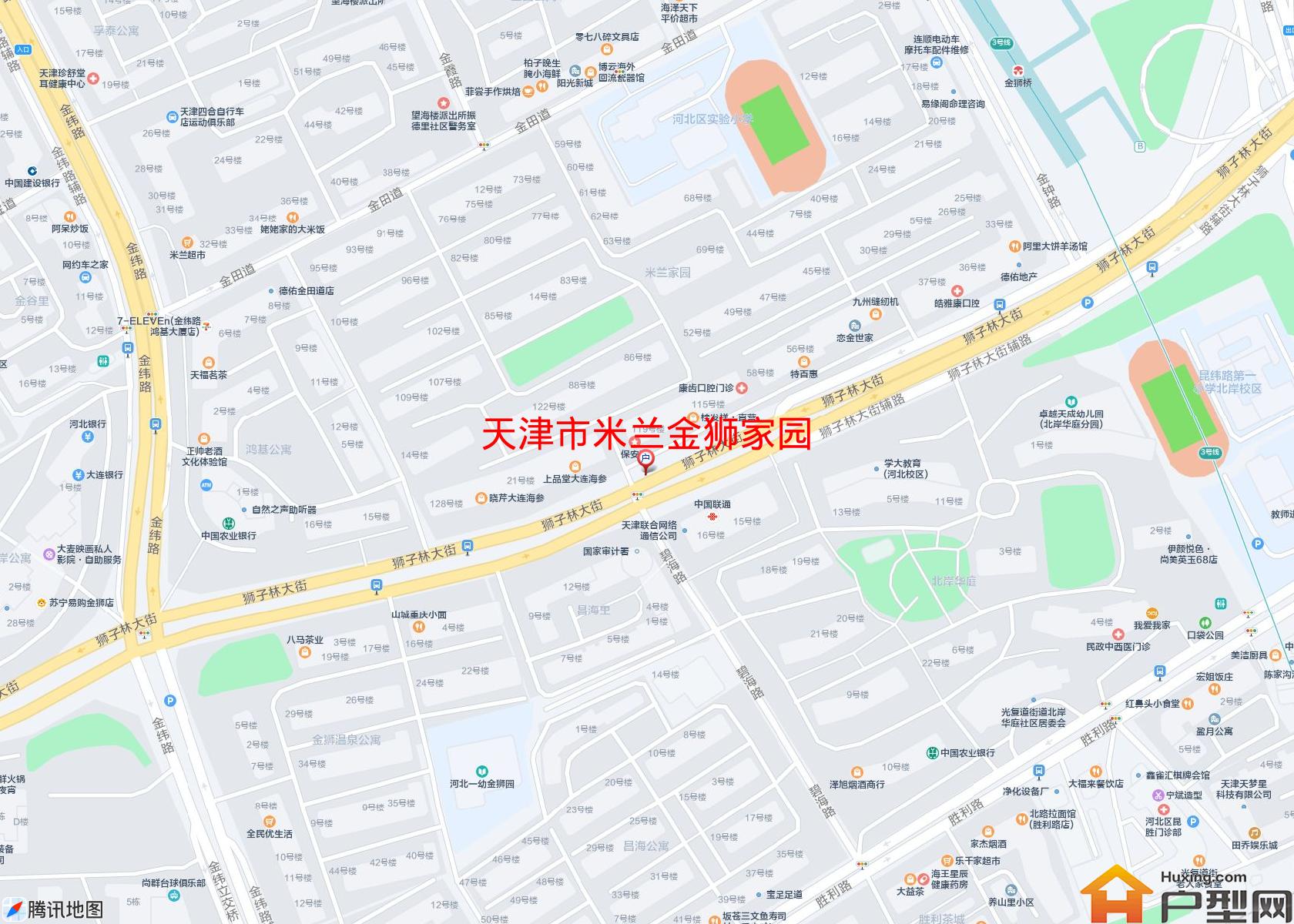 米兰金狮家园小区 - 户型网