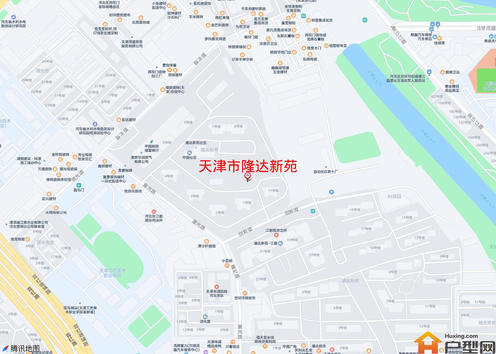 隆达新苑小区 - 户型网