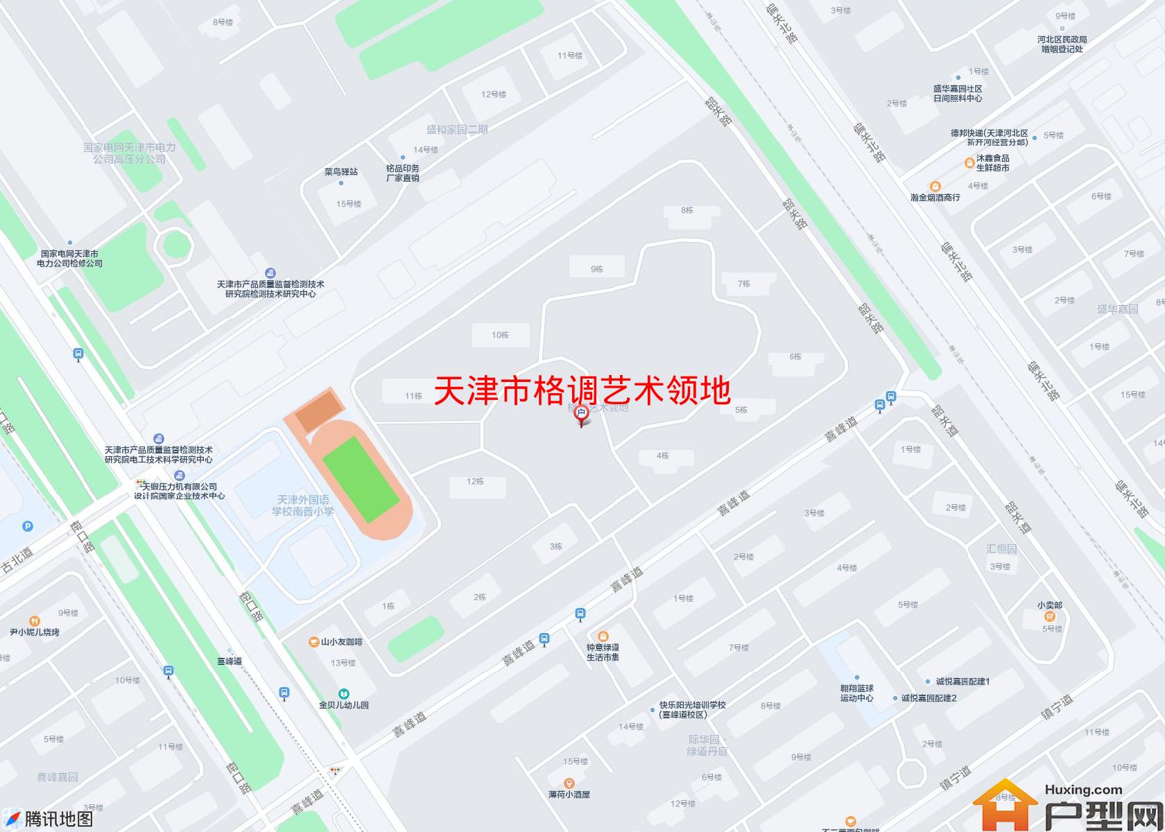 格调艺术领地小区 - 户型网