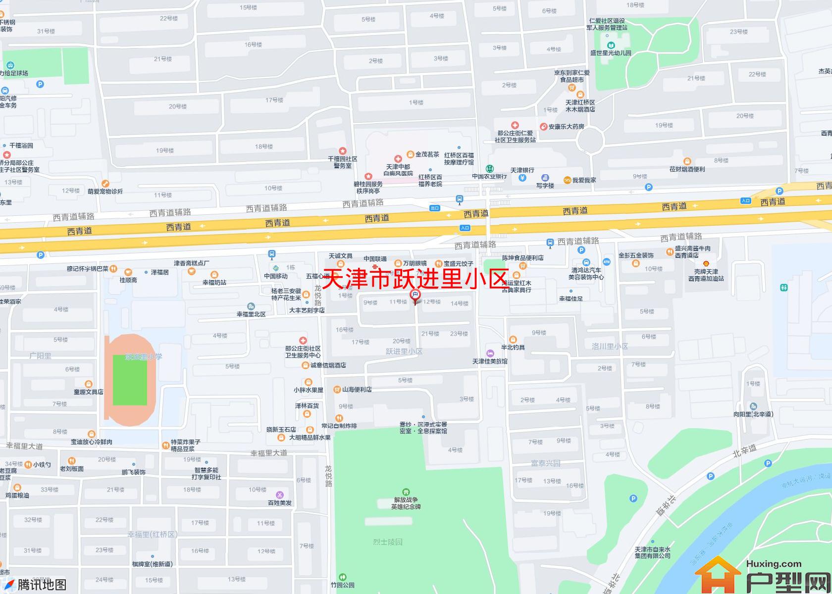 跃进里小区小区 - 户型网