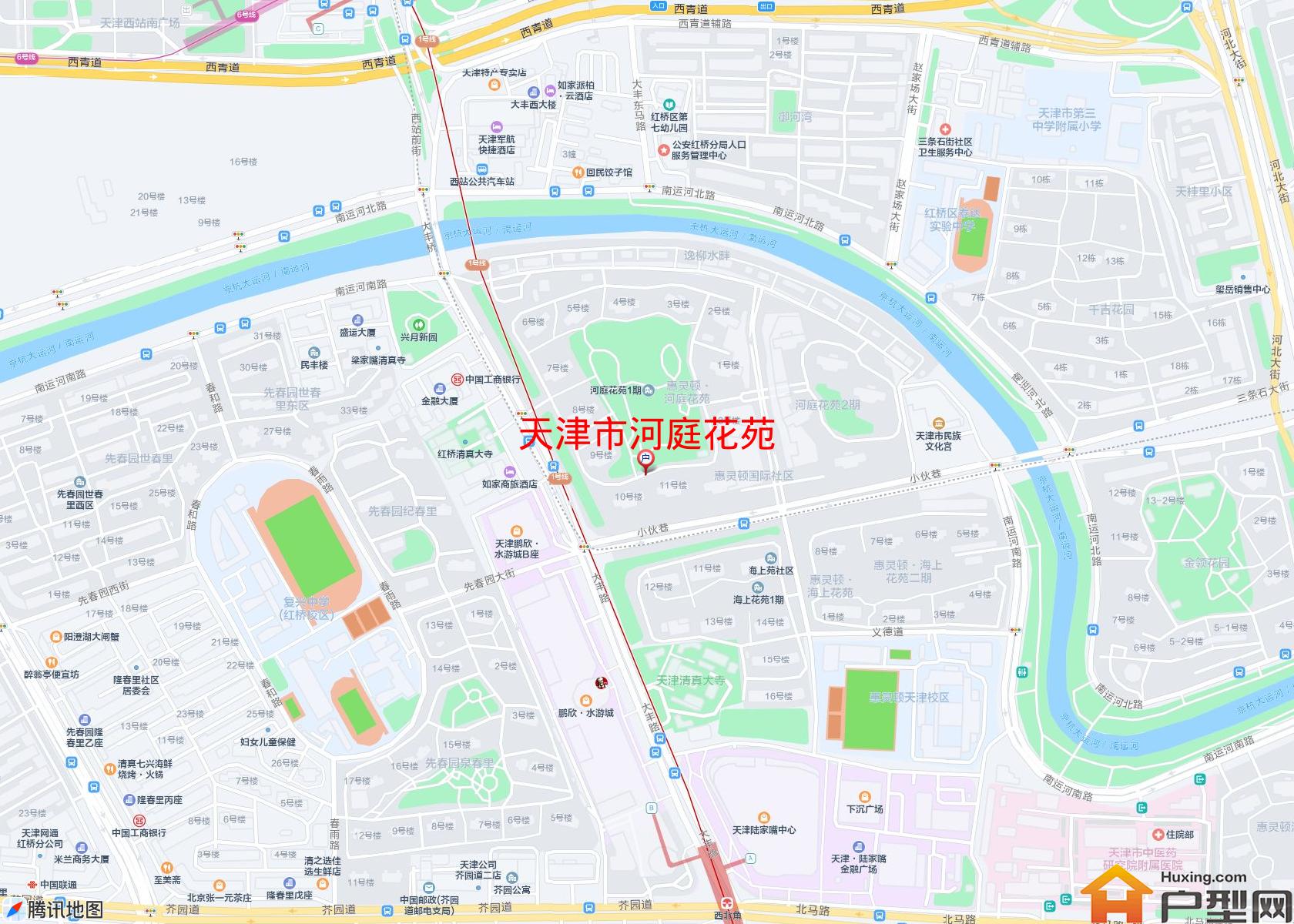 河庭花苑小区 - 户型网