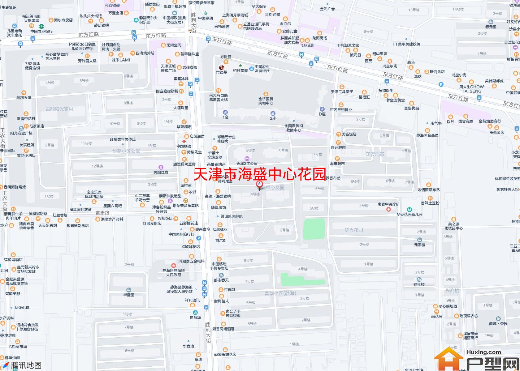海盛中心花园小区 - 户型网
