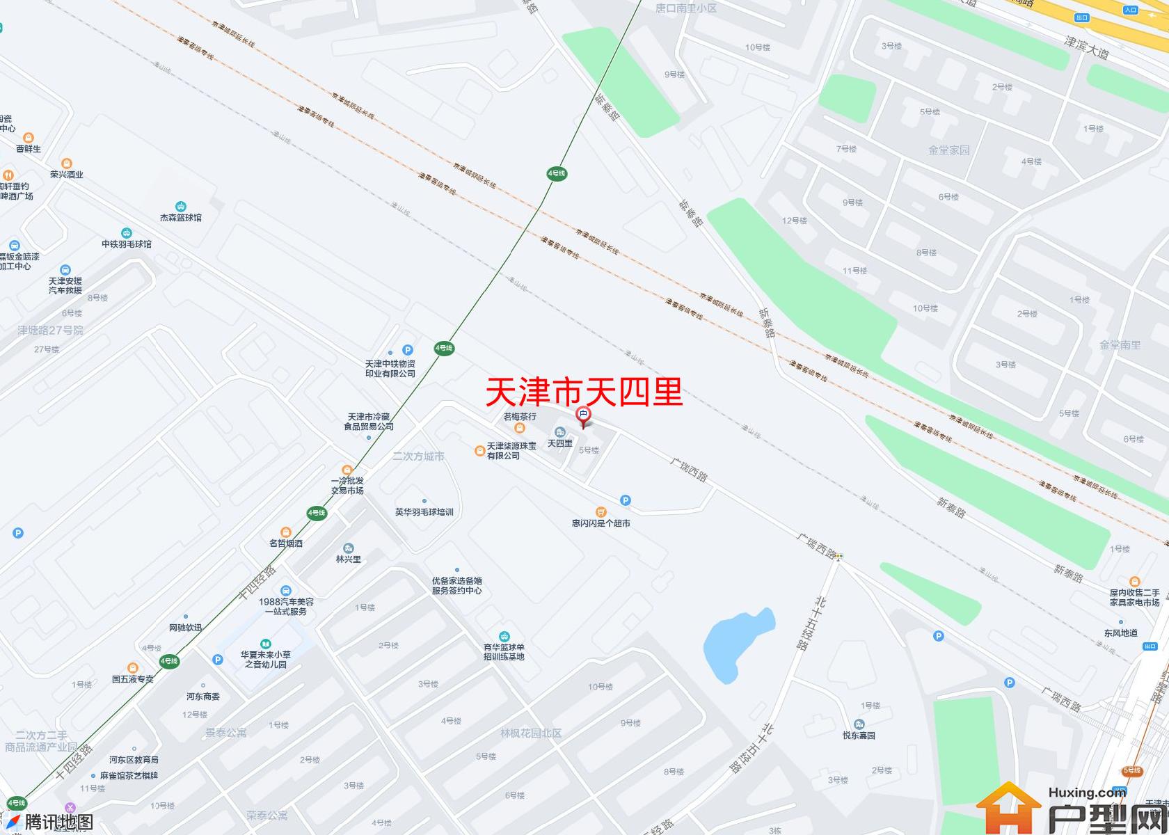 天四里小区 - 户型网
