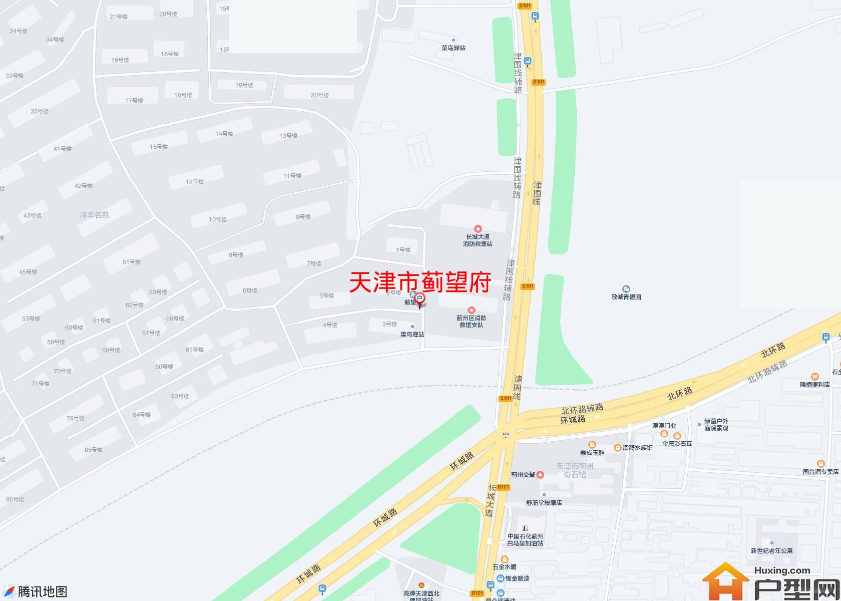 蓟望府小区 - 户型网