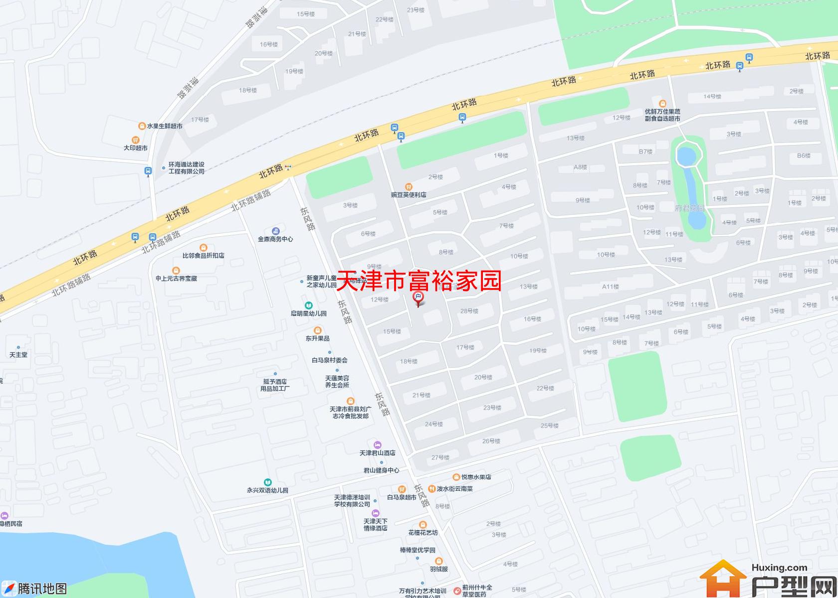 富裕家园小区 - 户型网