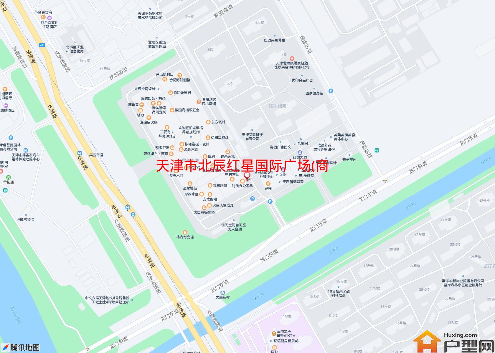 北辰红星国际广场(商住楼)小区 - 户型网