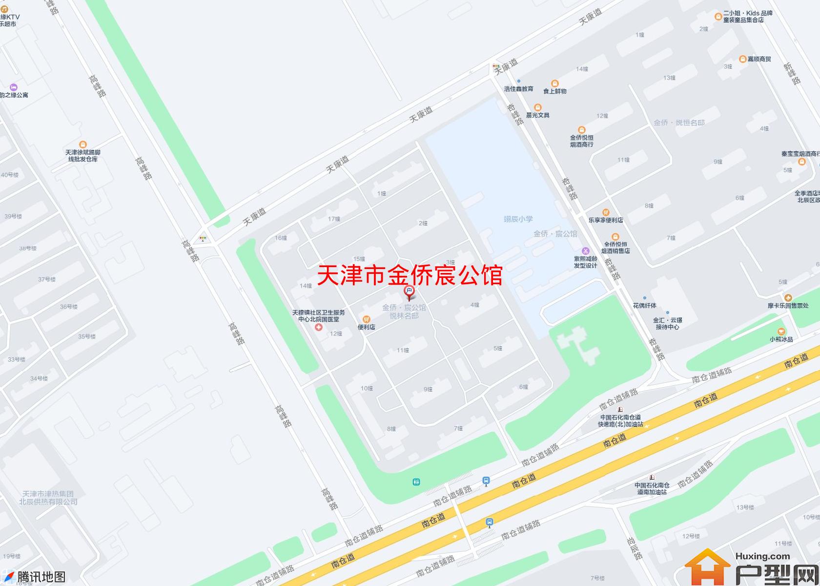 金侨宸公馆小区 - 户型网