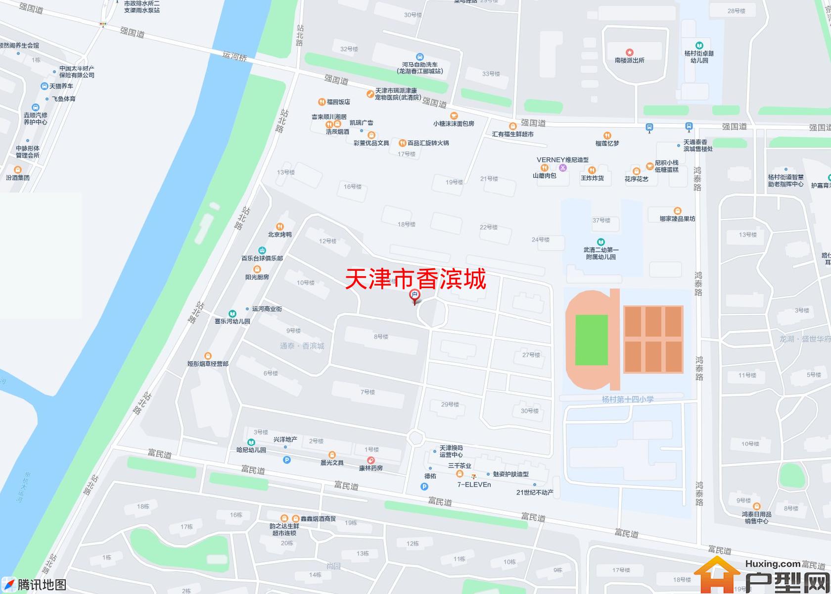 香滨城小区 - 户型网