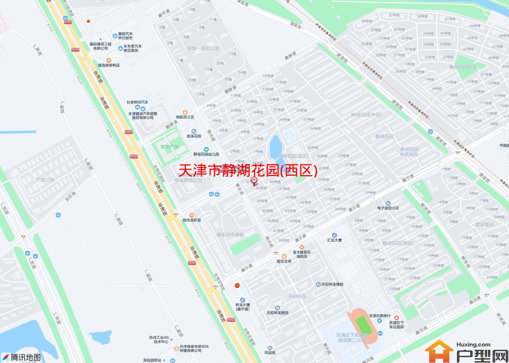 静湖花园(西区)小区 - 户型网 静湖花园(西区)小区 - 户型网