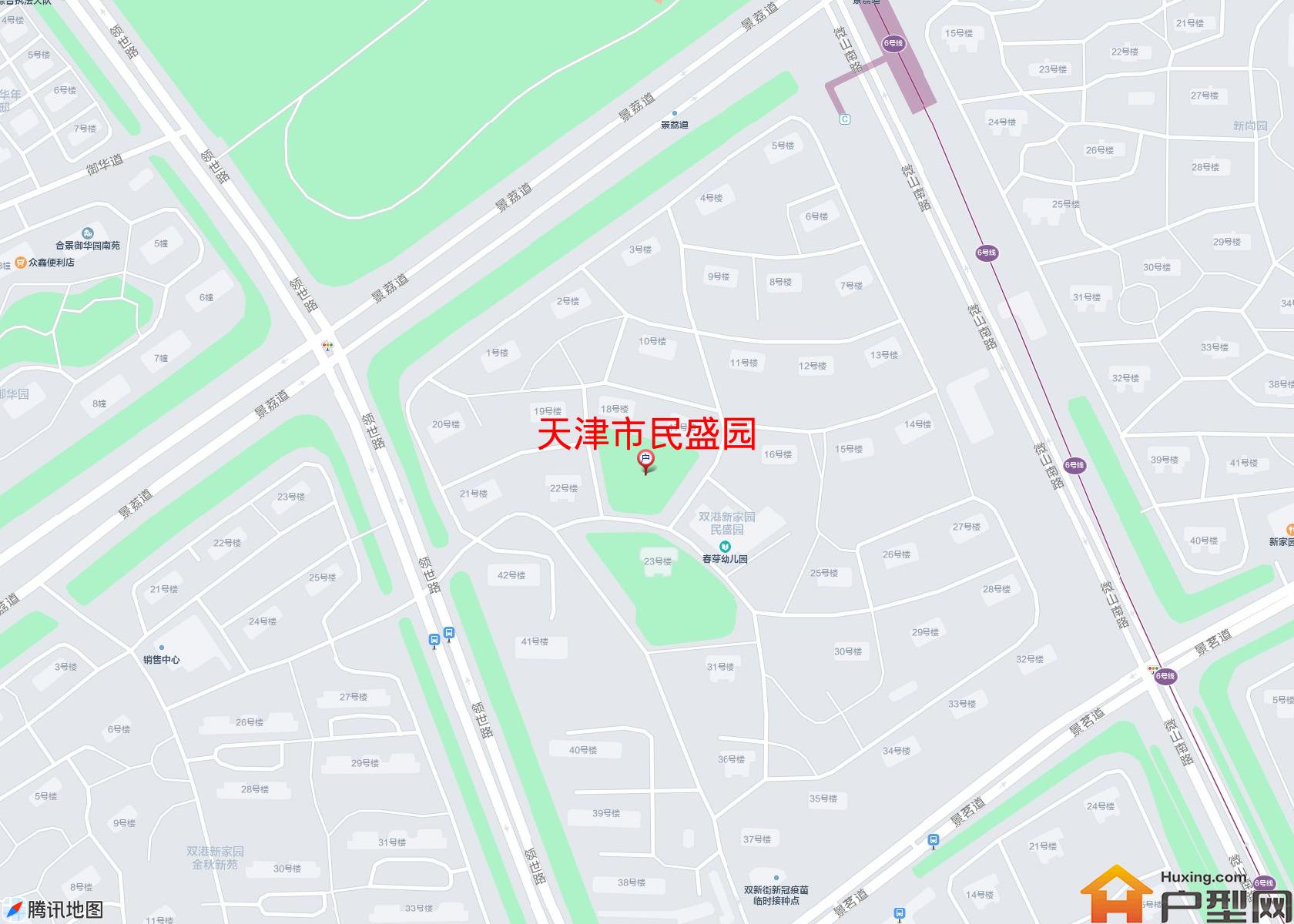 民盛园小区 - 户型网 民盛园小区 - 户型网