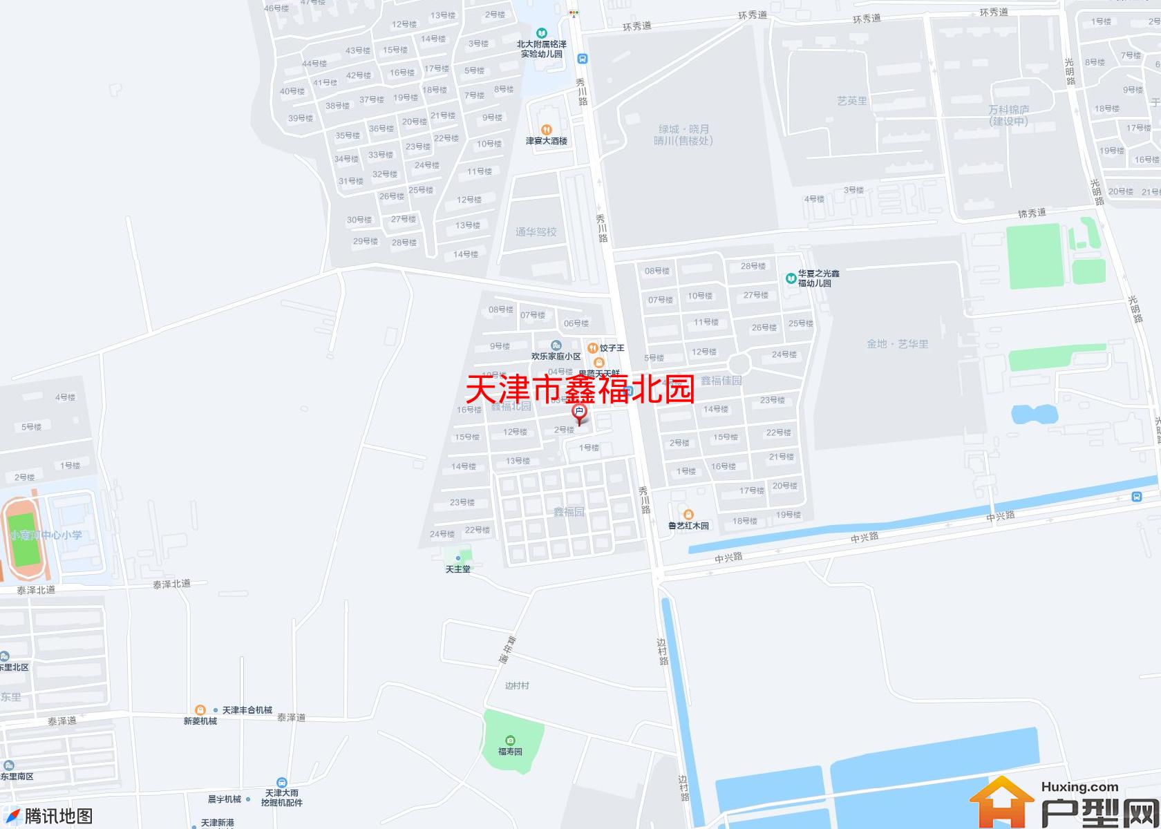 鑫福北园小区 - 户型网