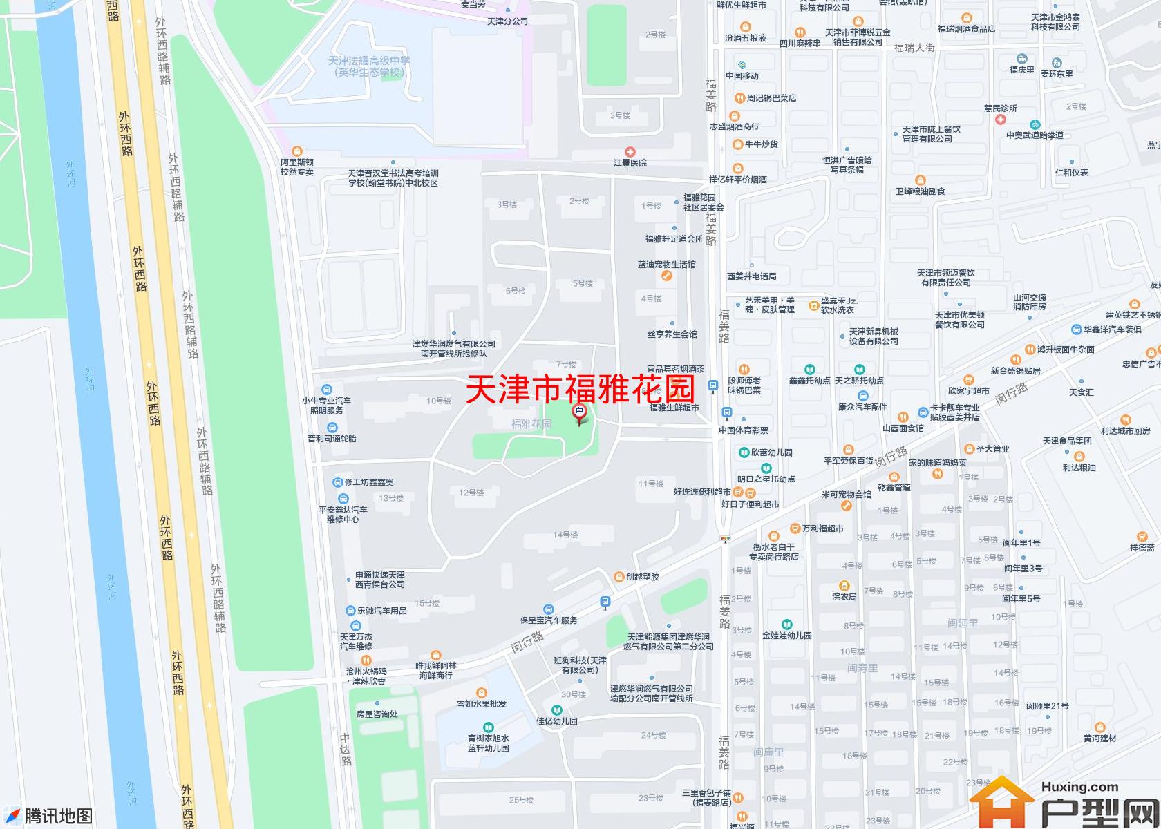 福雅花园小区 - 户型网