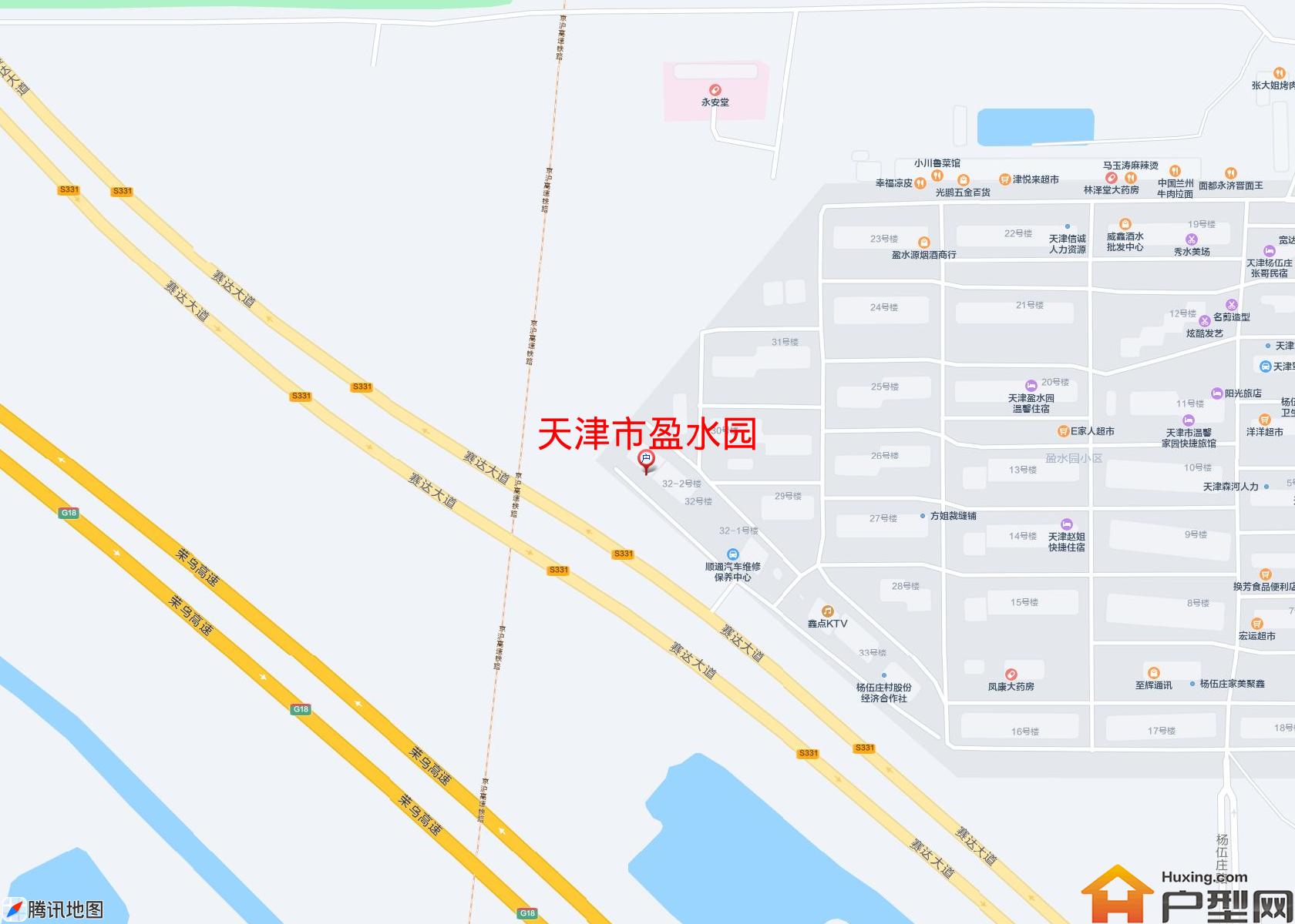 盈水园小区 - 户型网