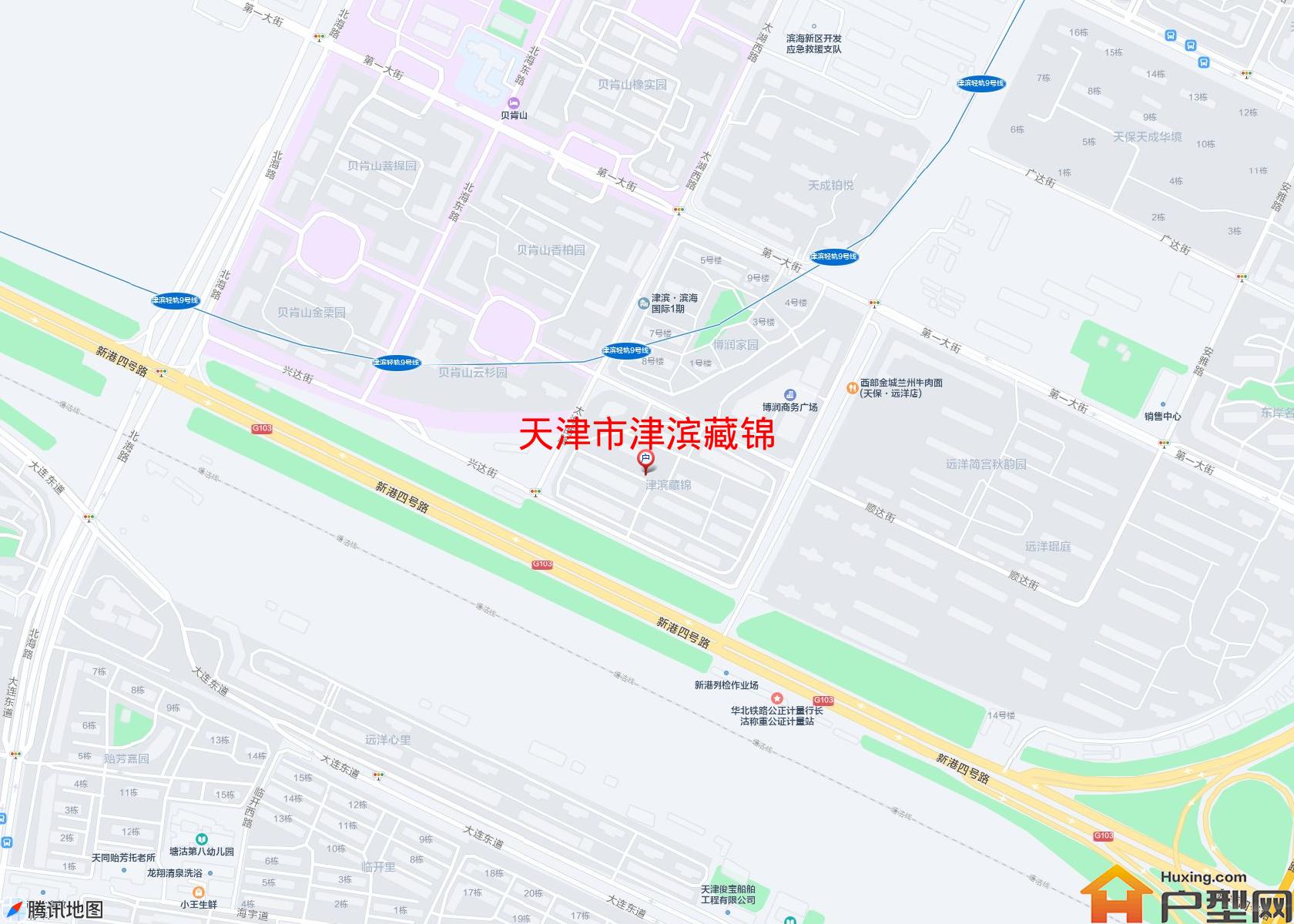 津滨藏锦小区 - 户型网