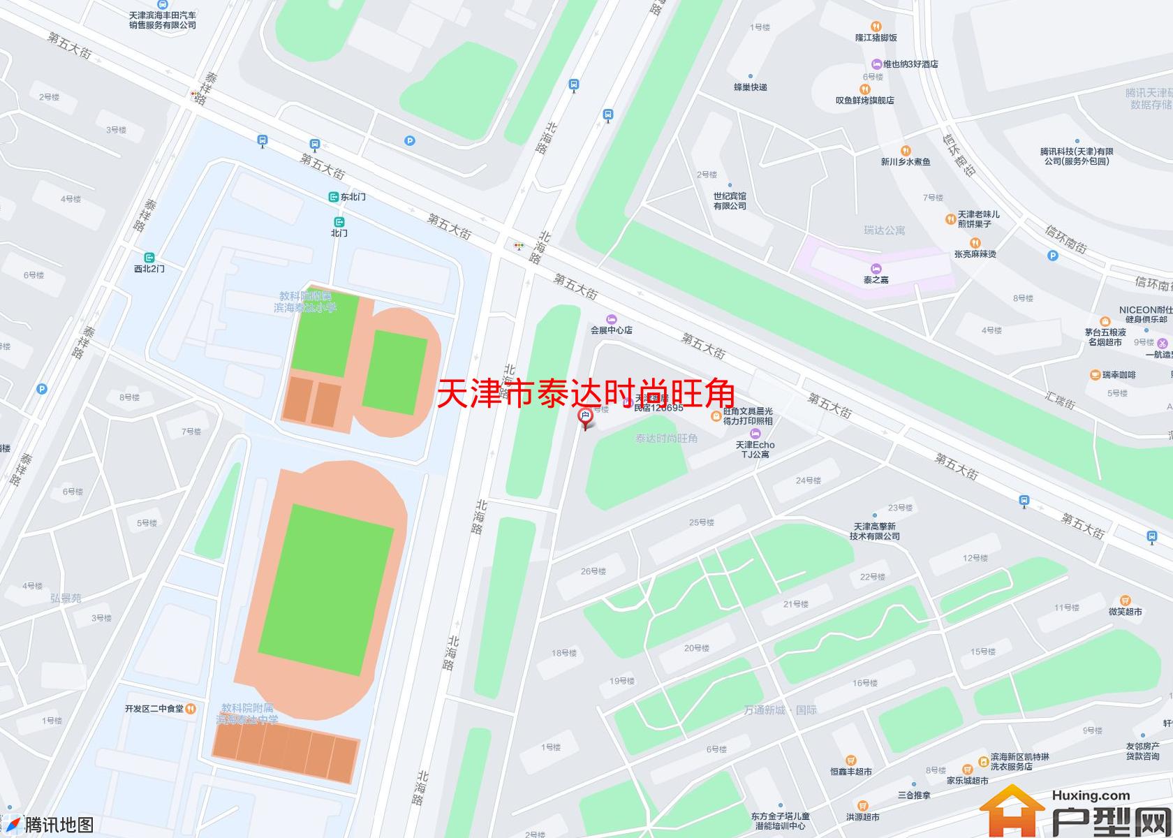 泰达时尚旺角小区 - 户型网