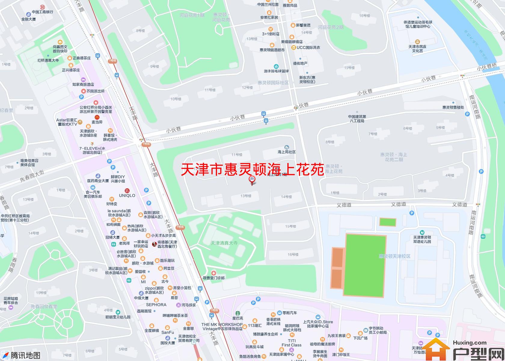 惠灵顿海上花苑小区 - 户型网