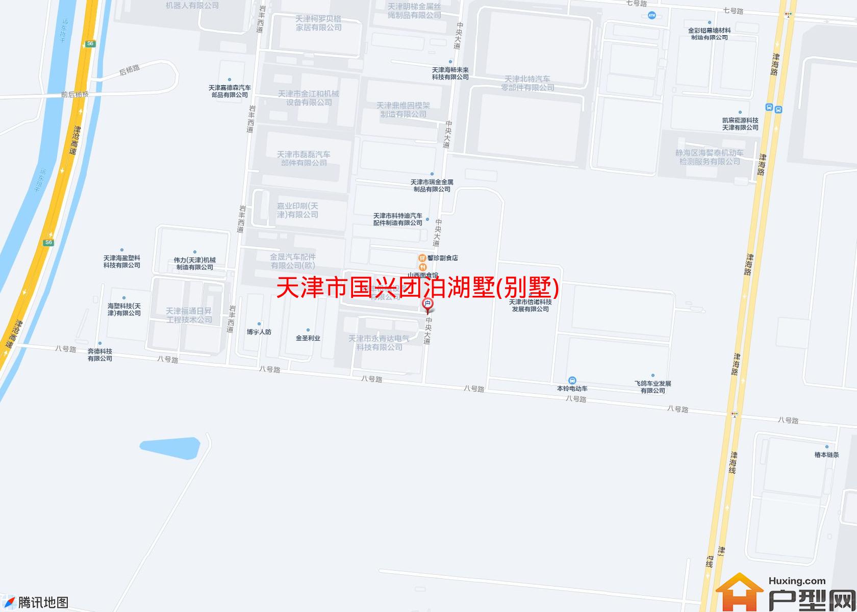 国兴团泊湖墅(别墅)小区 - 户型网