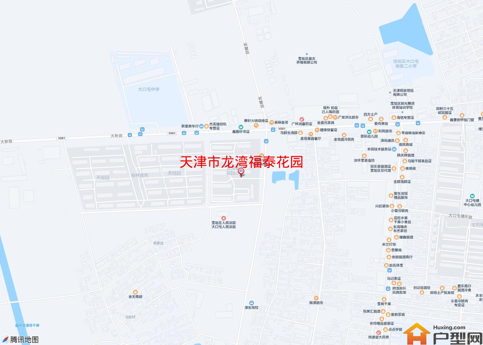 龙湾福泰花园小区 - 户型网