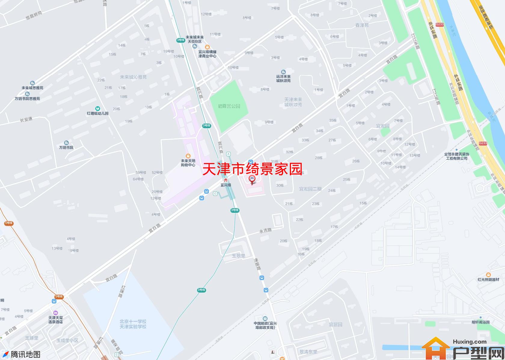 绮景家园小区 - 户型网