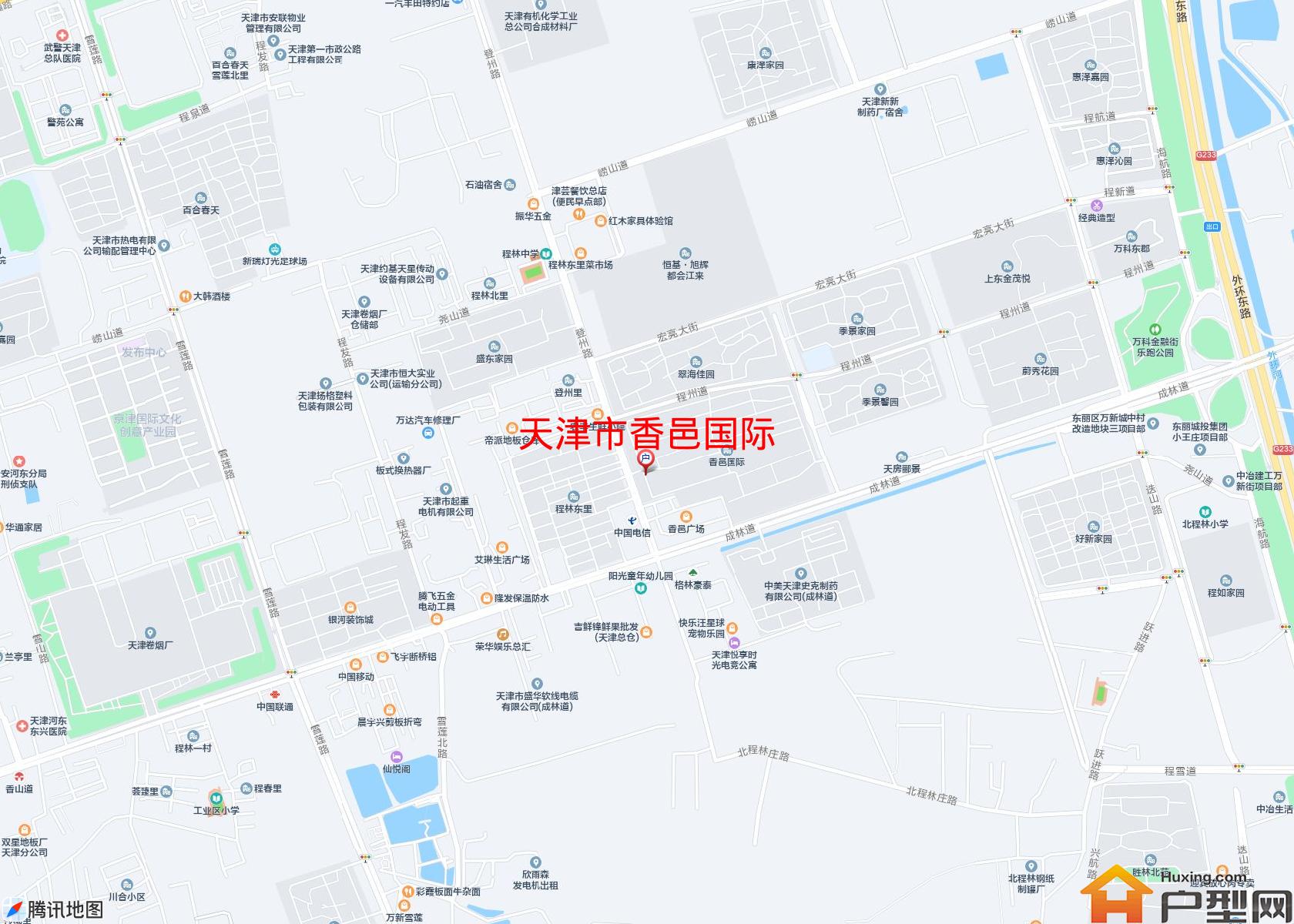 香邑国际小区 - 户型网