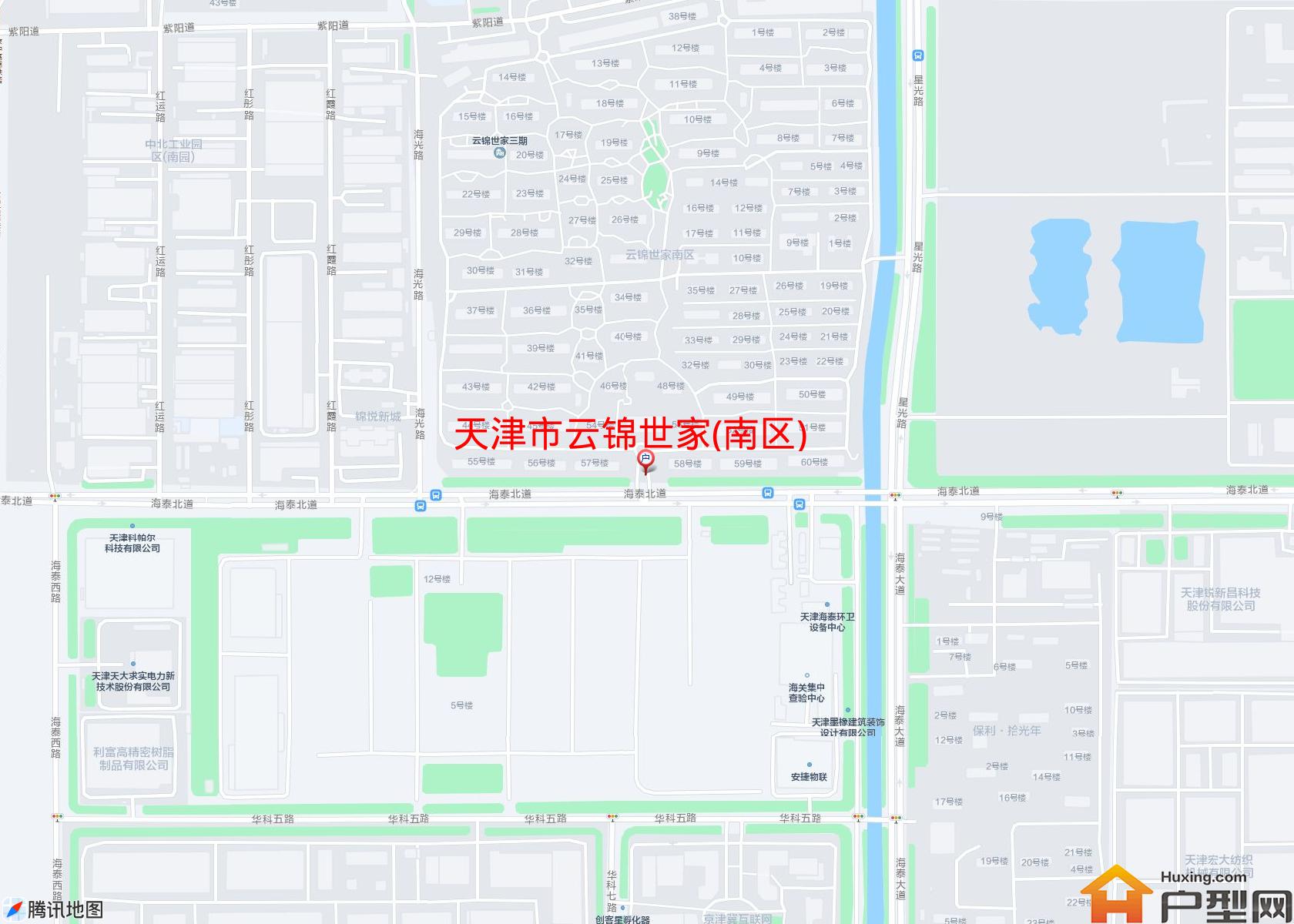 云锦世家(南区)小区 - 户型网