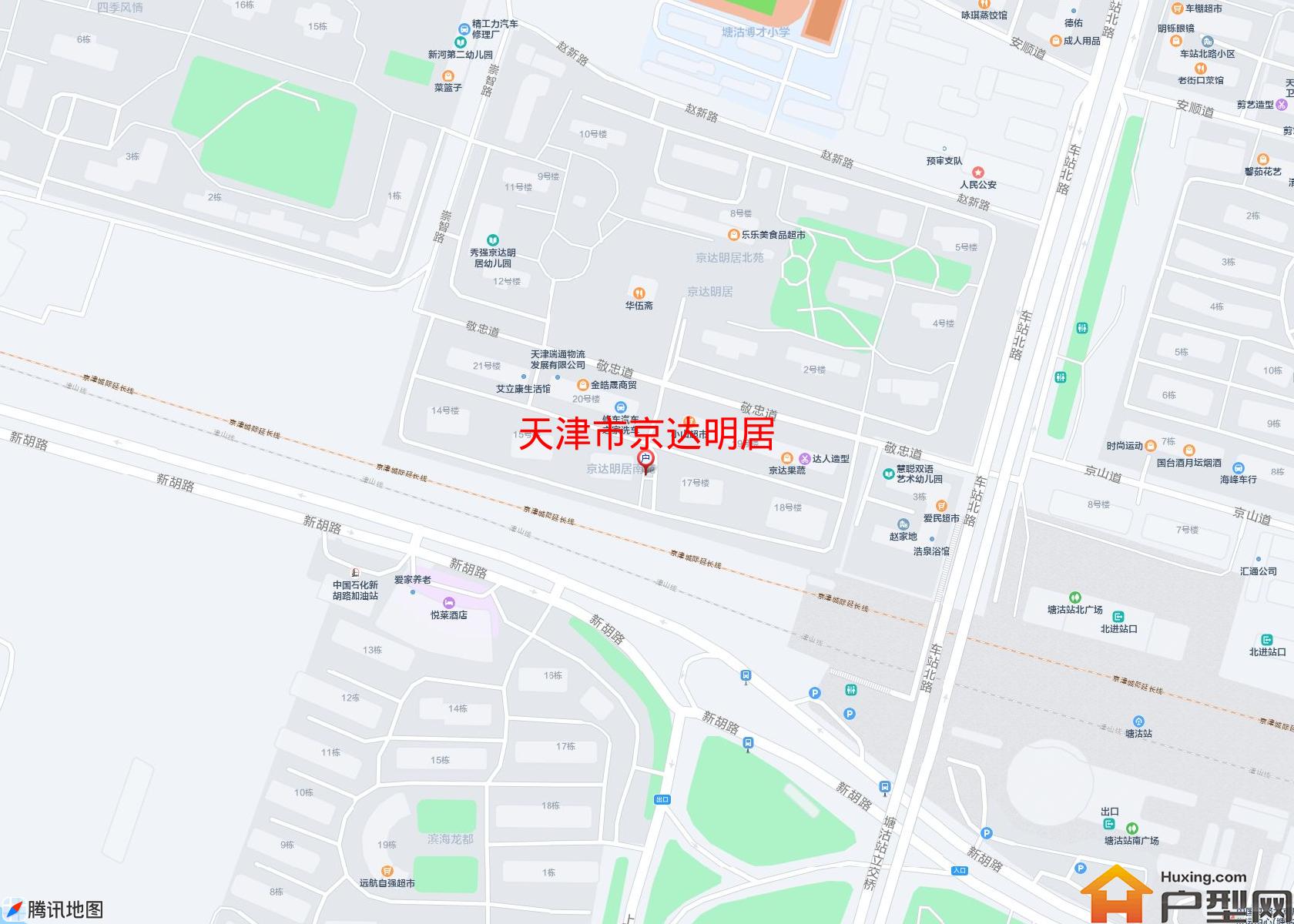 京达明居小区 - 户型网 京达明居小区 - 户型网