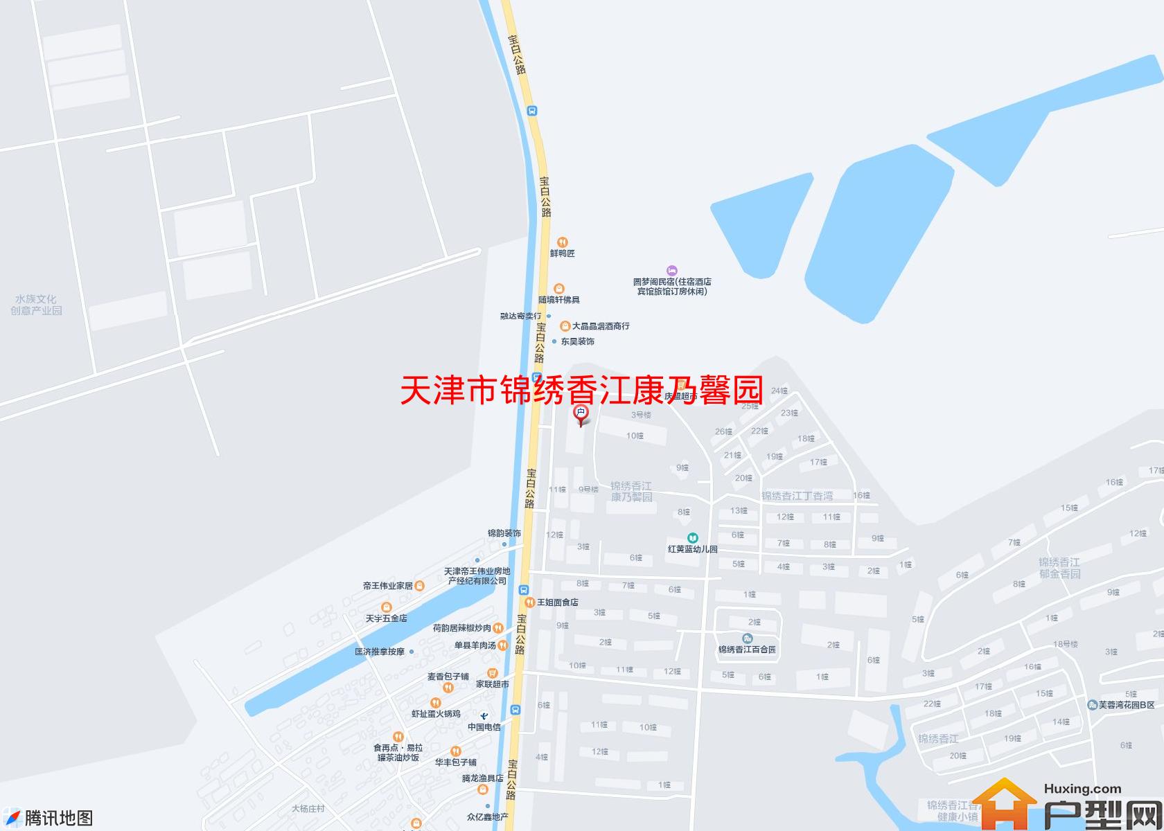 锦绣香江康乃馨园小区 - 户型网
