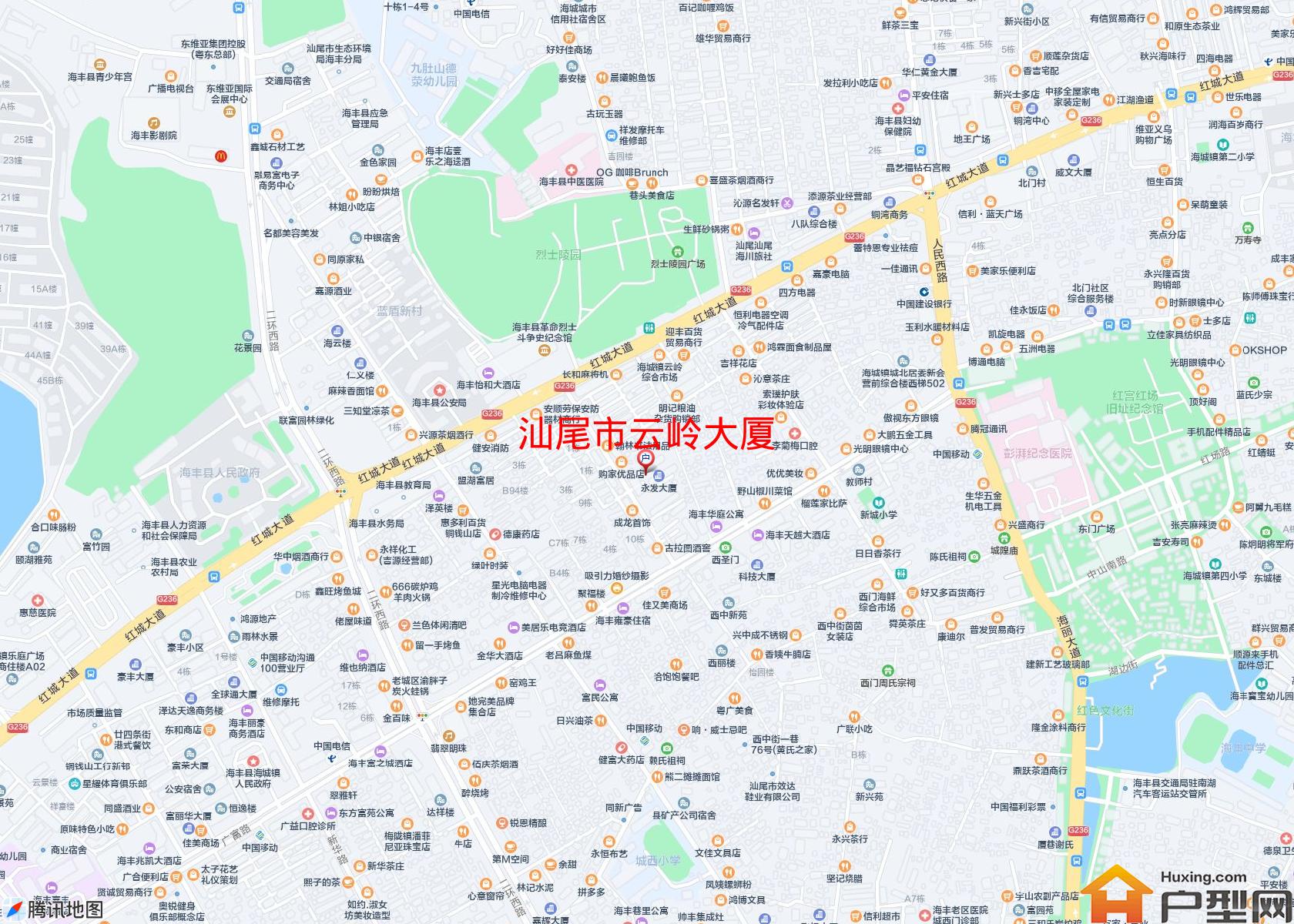云岭大厦小区 - 户型网