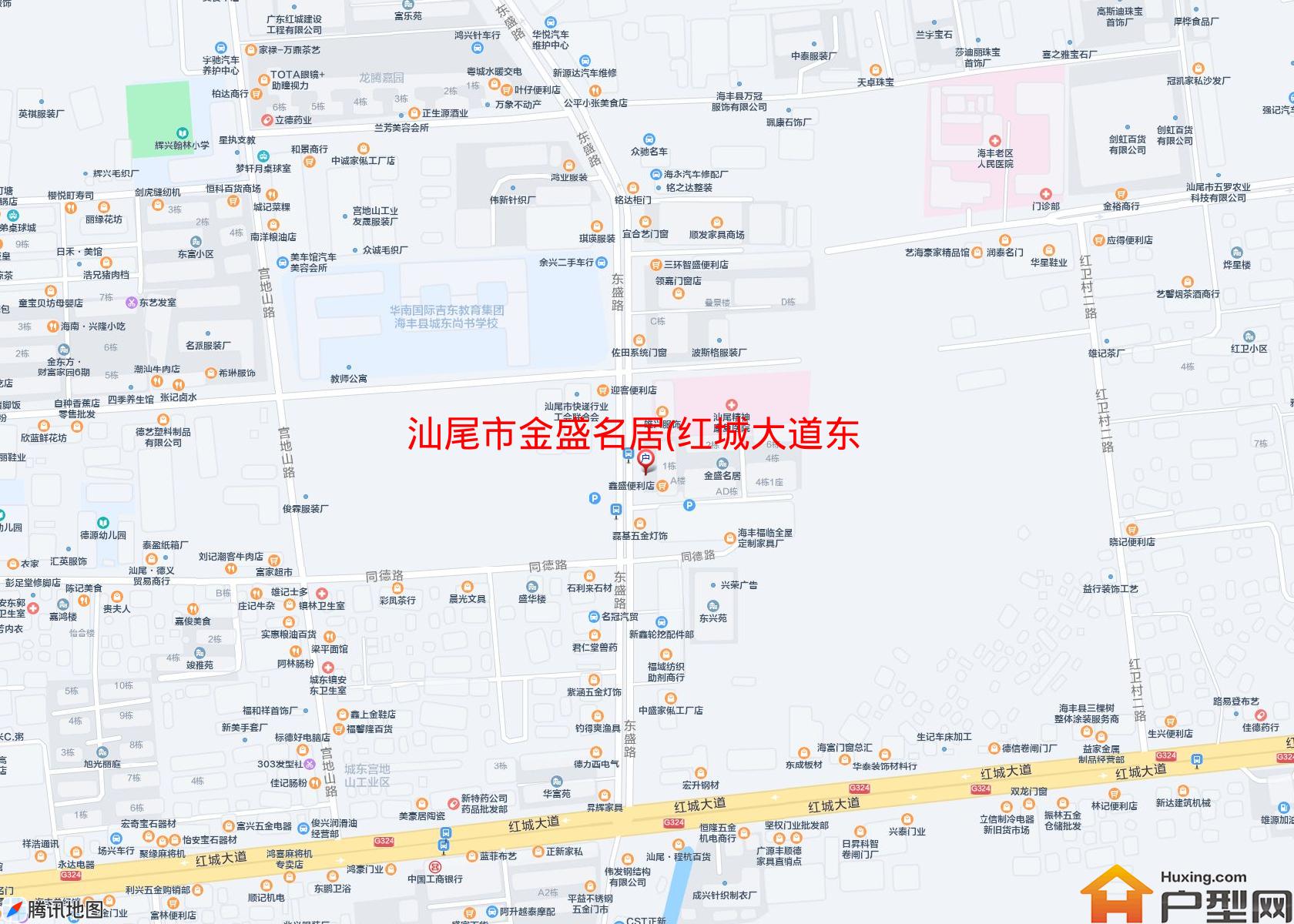 金盛名居(红城大道东)小区 - 户型网