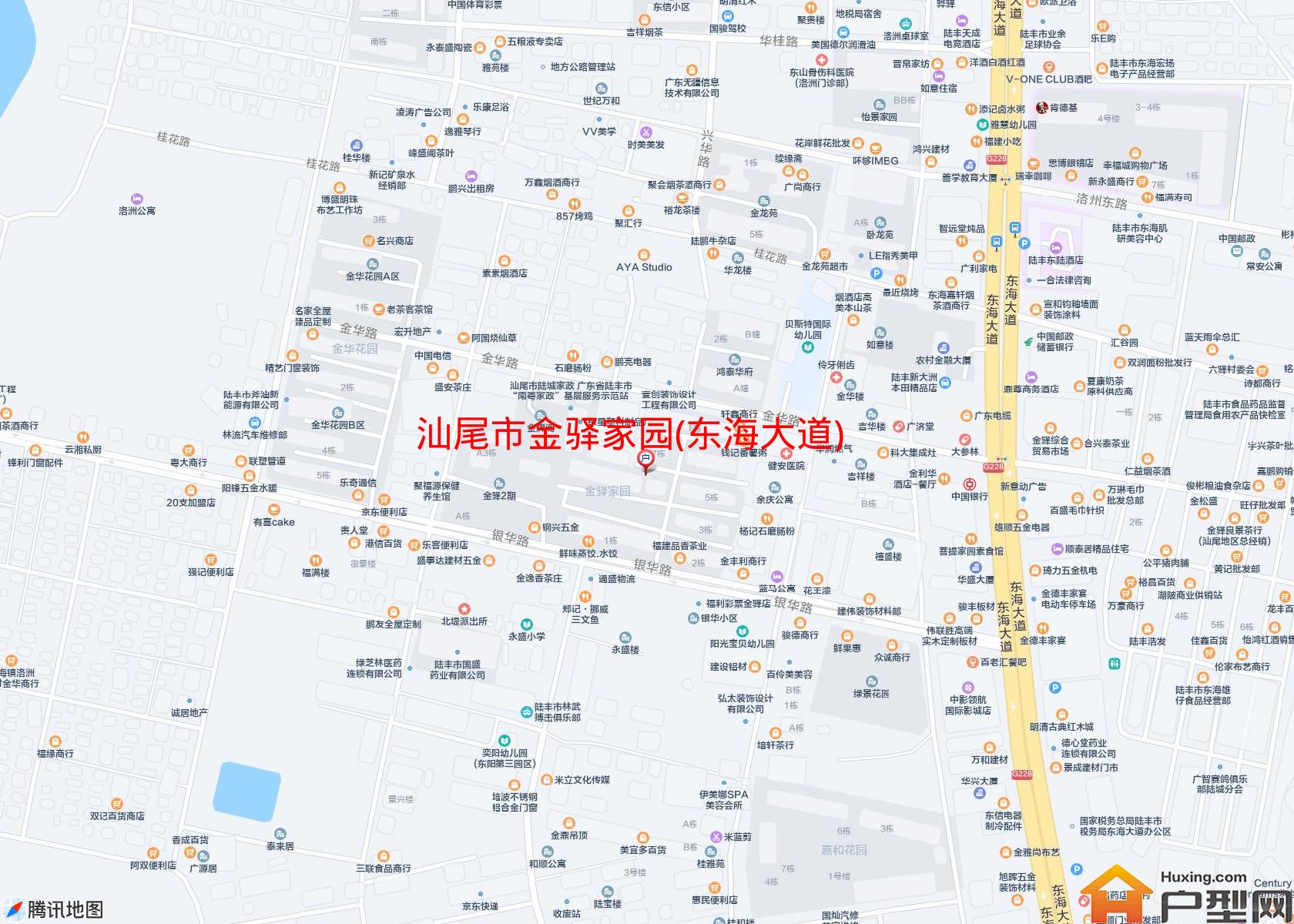 金驿家园(东海大道)小区 - 户型网