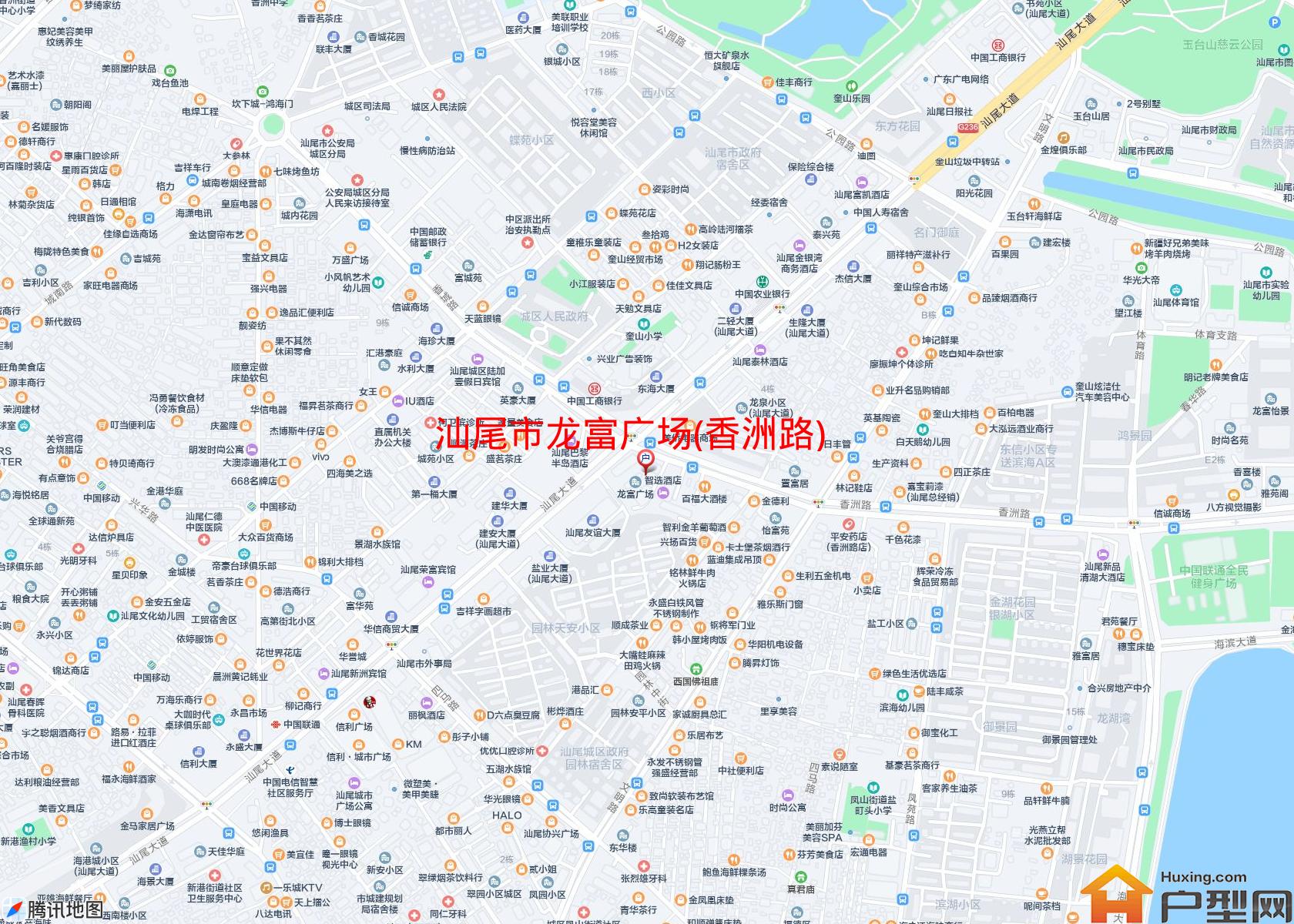 龙富广场(香洲路)小区 - 户型网